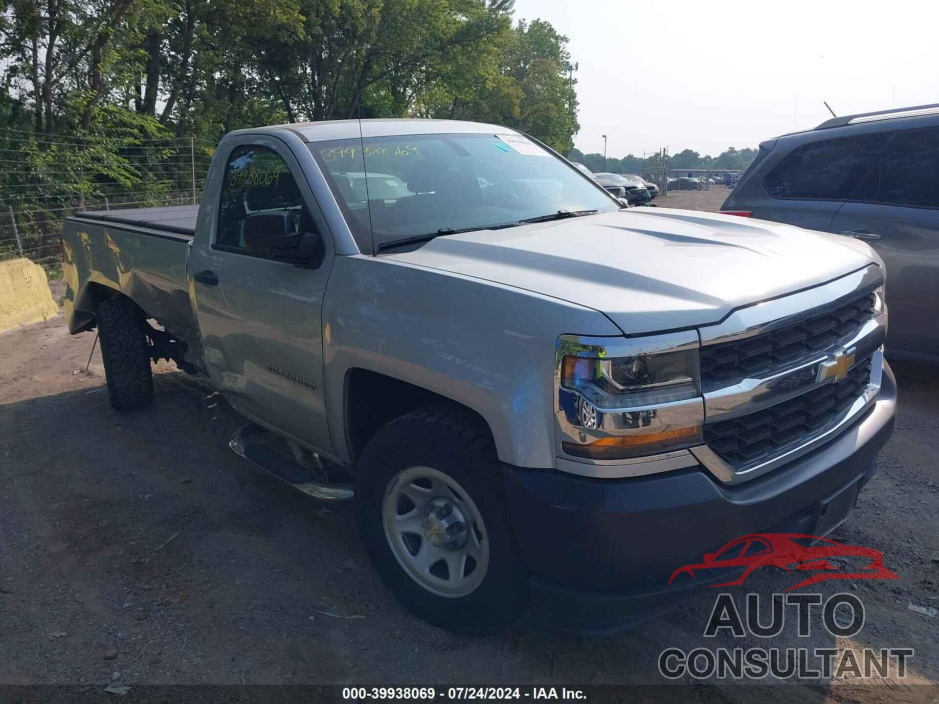 CHEVROLET SILVERADO 1500 2018 - 1GCNCNEC5JZ225055
