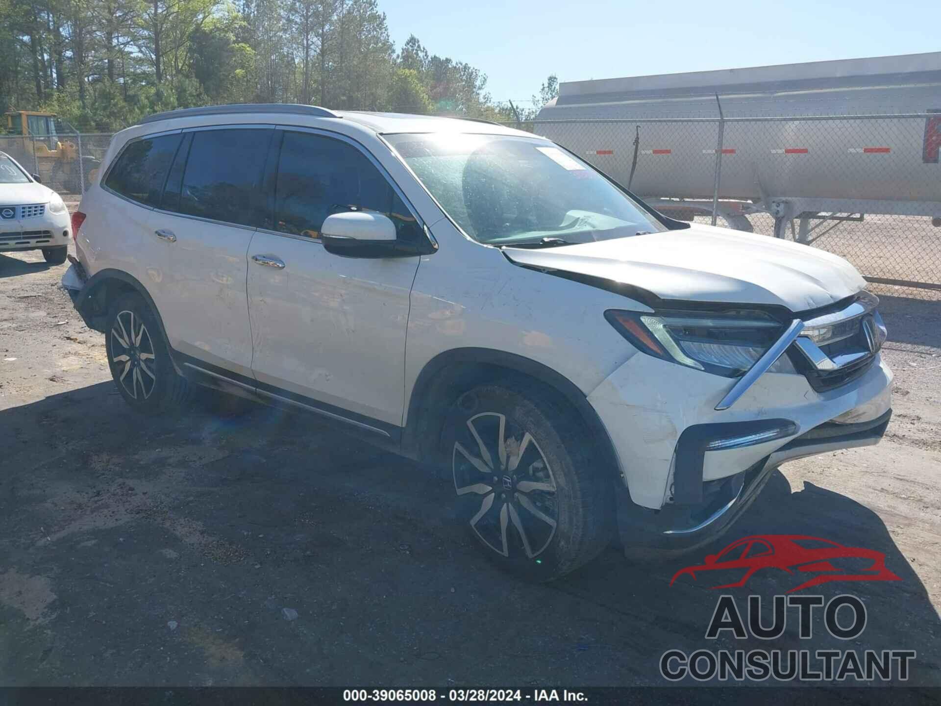 HONDA PILOT 2019 - 5FNYF5H61KB029454