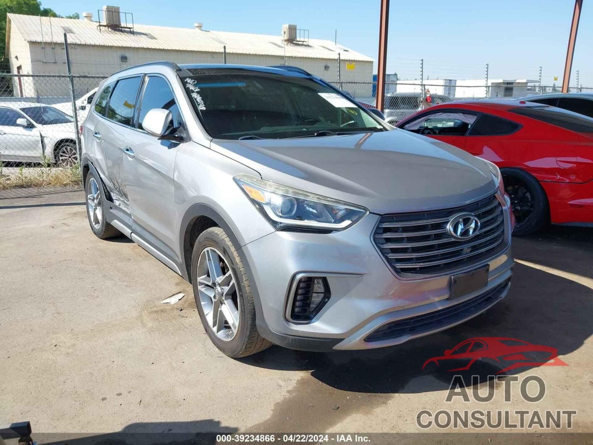 HYUNDAI SANTA FE 2017 - KM8SR4HF6HU182270