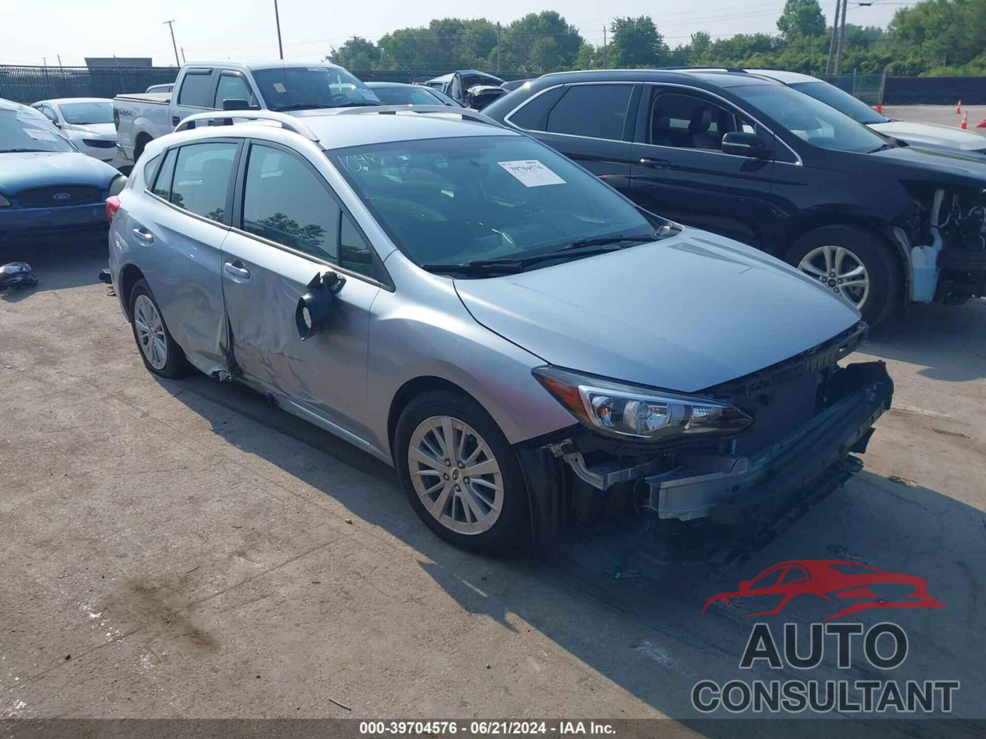 SUBARU IMPREZA 2018 - 4S3GTAD66J3727122