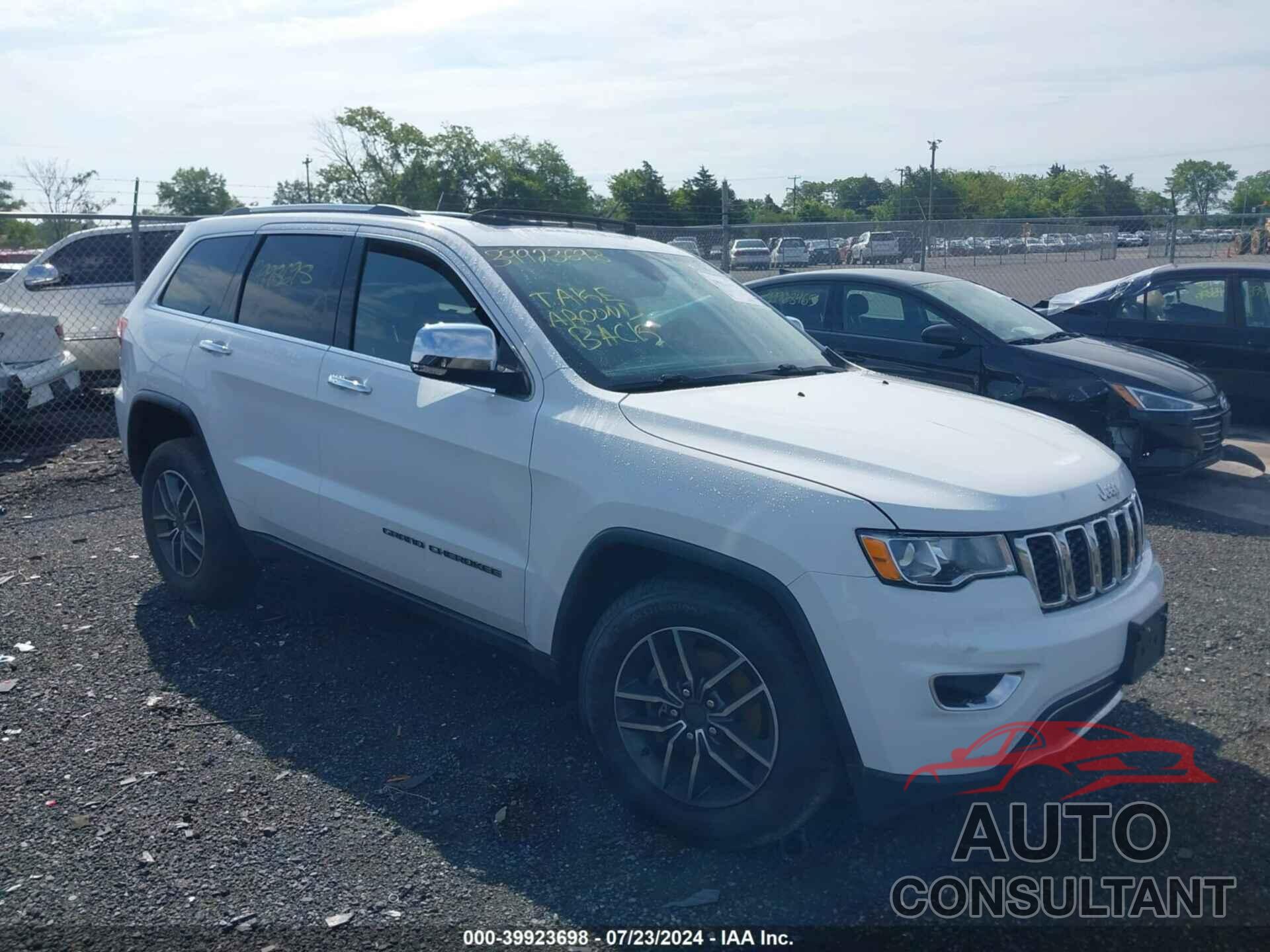 JEEP GRAND CHEROKEE 2019 - 1C4RJFBGXKC528616