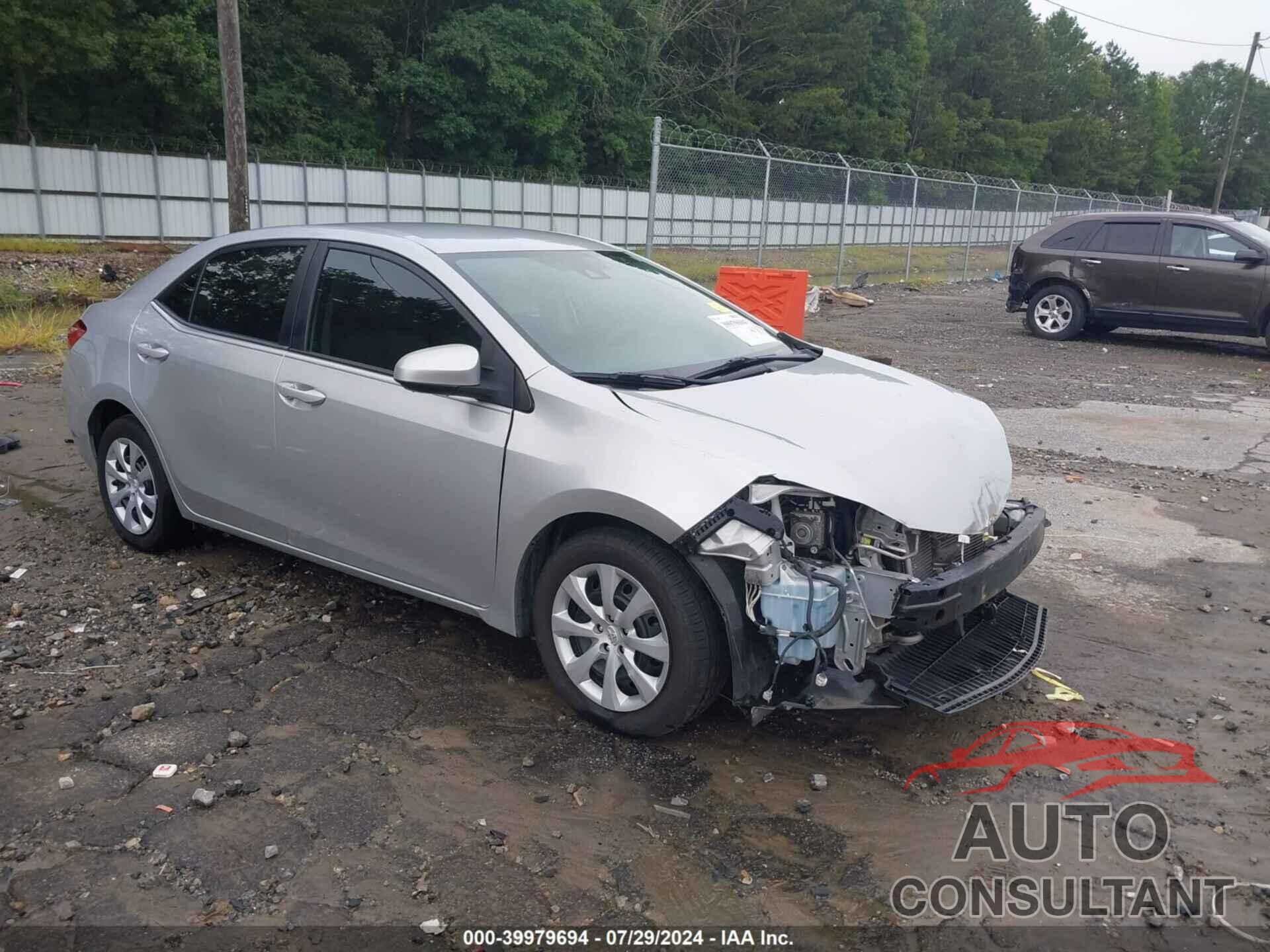 TOYOTA COROLLA 2018 - 2T1BURHE7JC009495