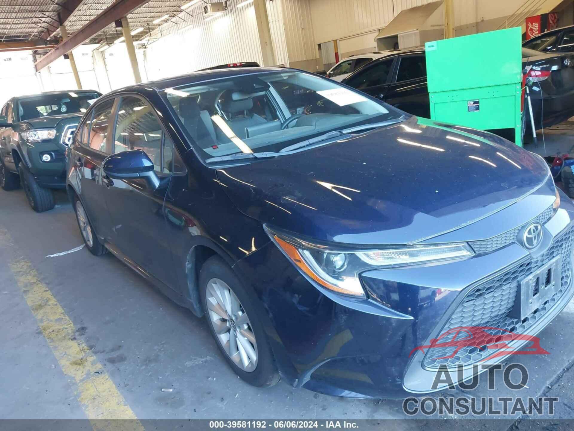 TOYOTA COROLLA 2020 - JTDHPRAE9LJ050570