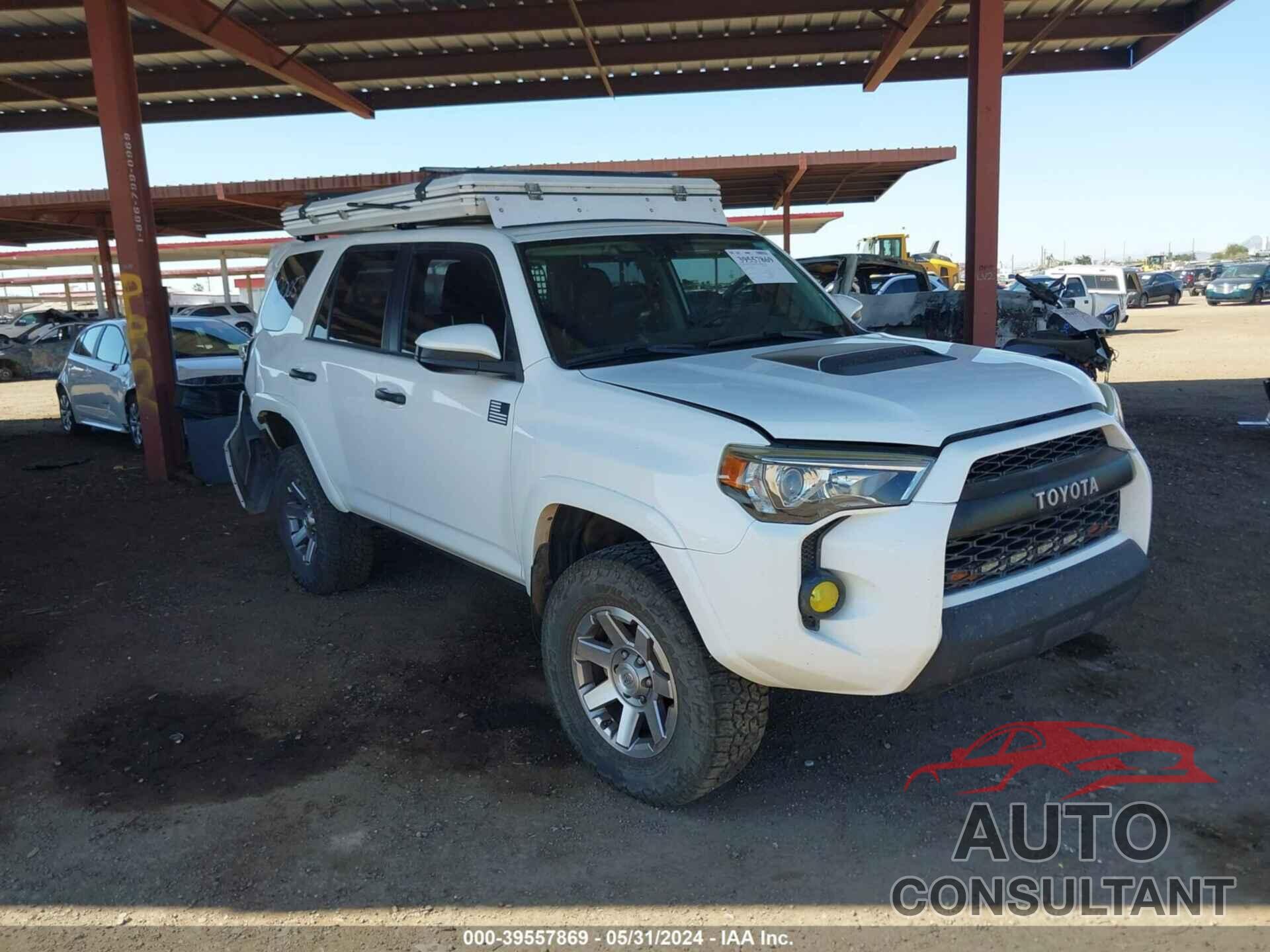 TOYOTA 4RUNNER 2016 - JTEBU5JR7G5322005