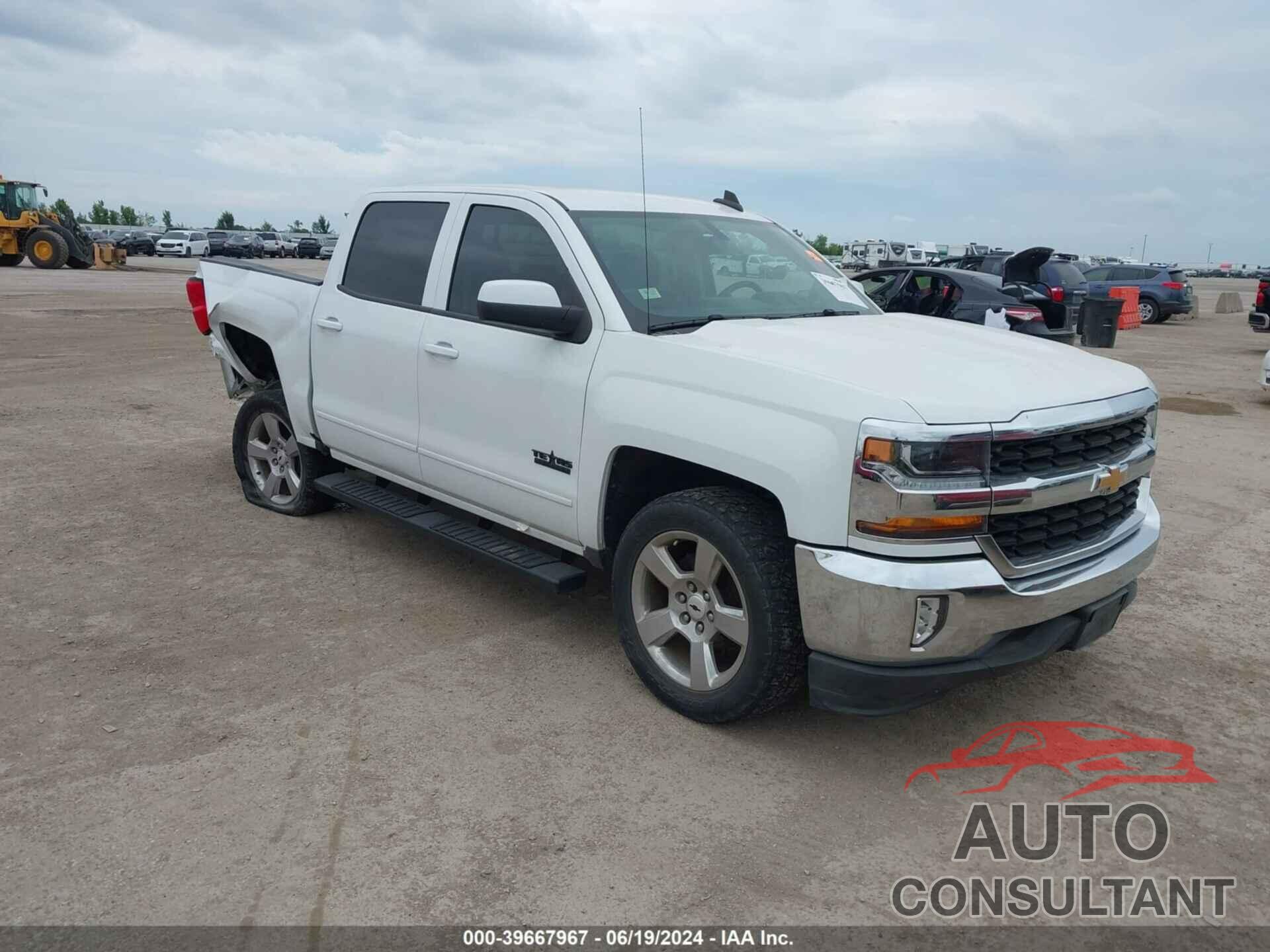 CHEVROLET SILVERADO 1500 2018 - 3GCPCREC4JG226200