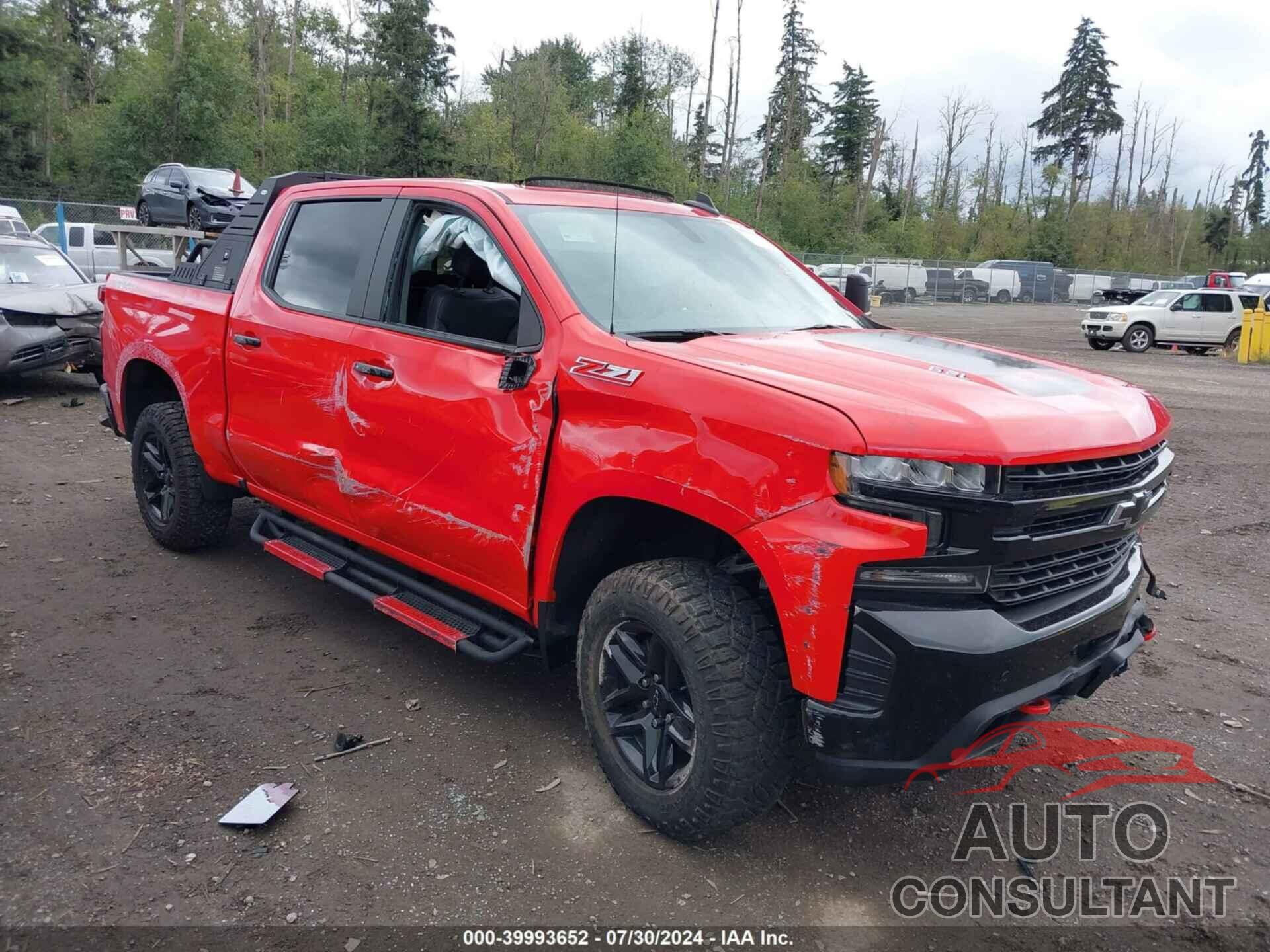 CHEVROLET SILVERADO 1500 2020 - 1GCPYFEL4LZ372941