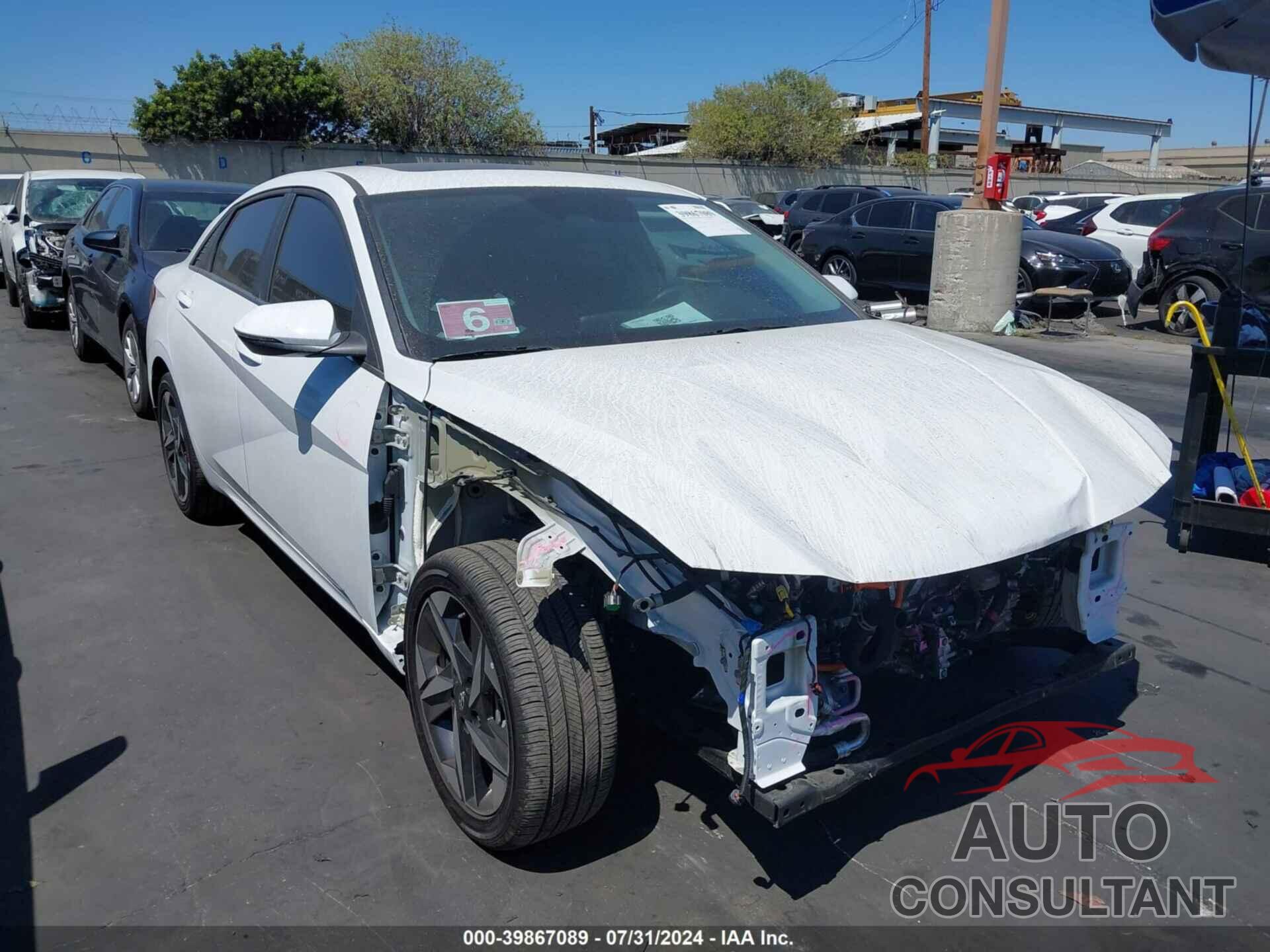 HYUNDAI ELANTRA HYBRID 2023 - KMHLN4AJ2PU090036