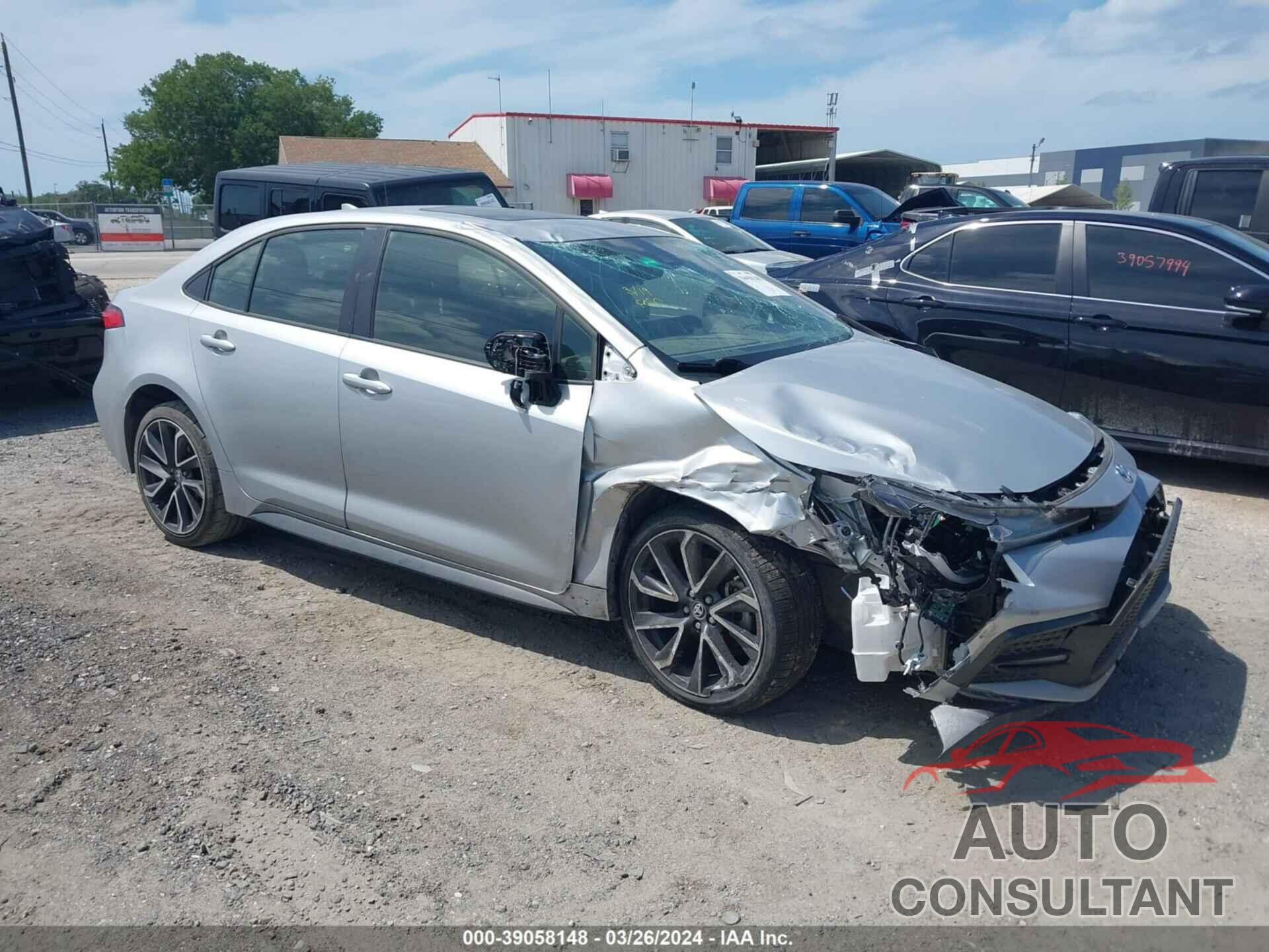 TOYOTA COROLLA 2022 - JTDM4MCE7NJ093587