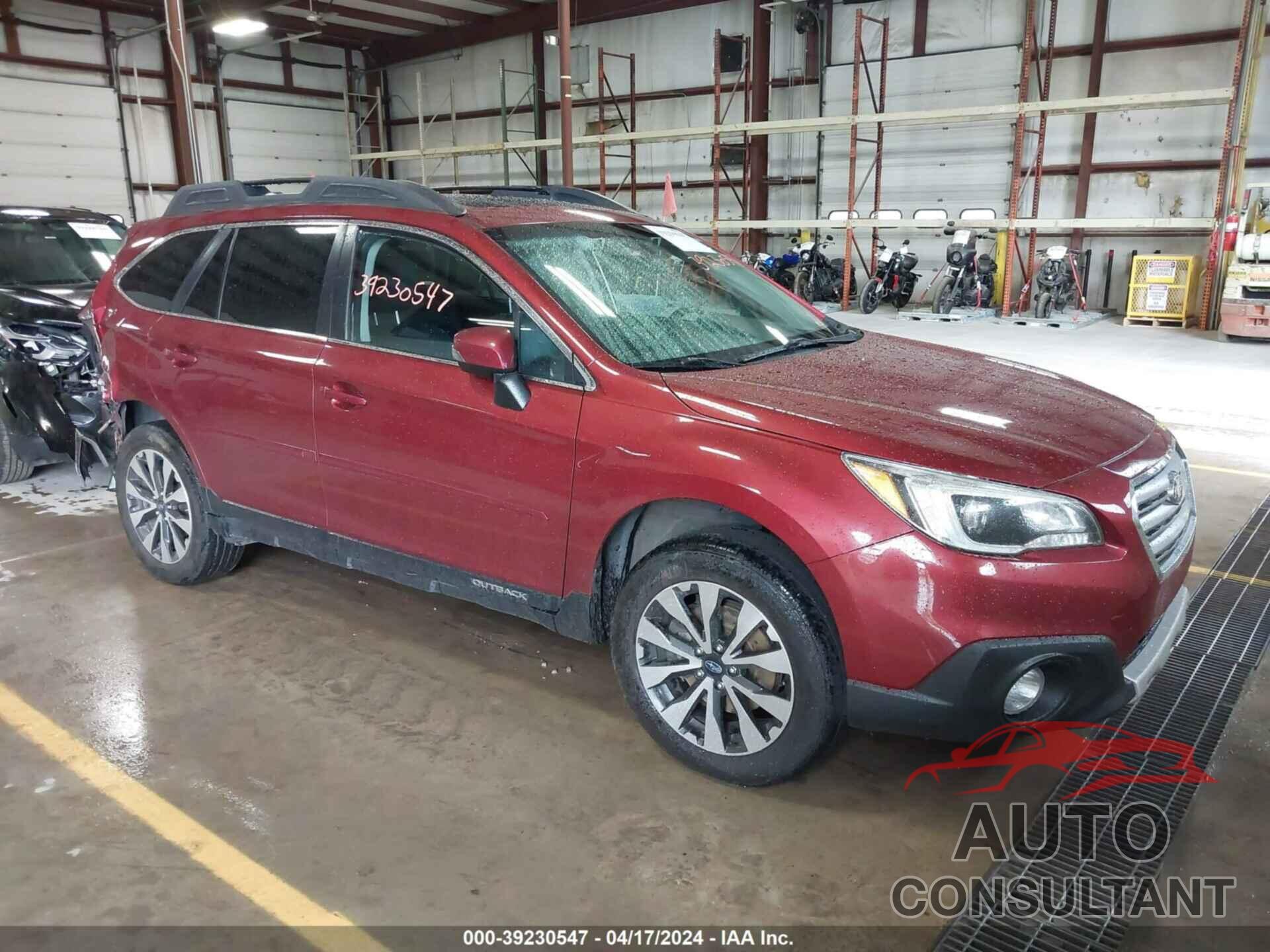 SUBARU OUTBACK 2017 - 4S4BSANC3H3279493