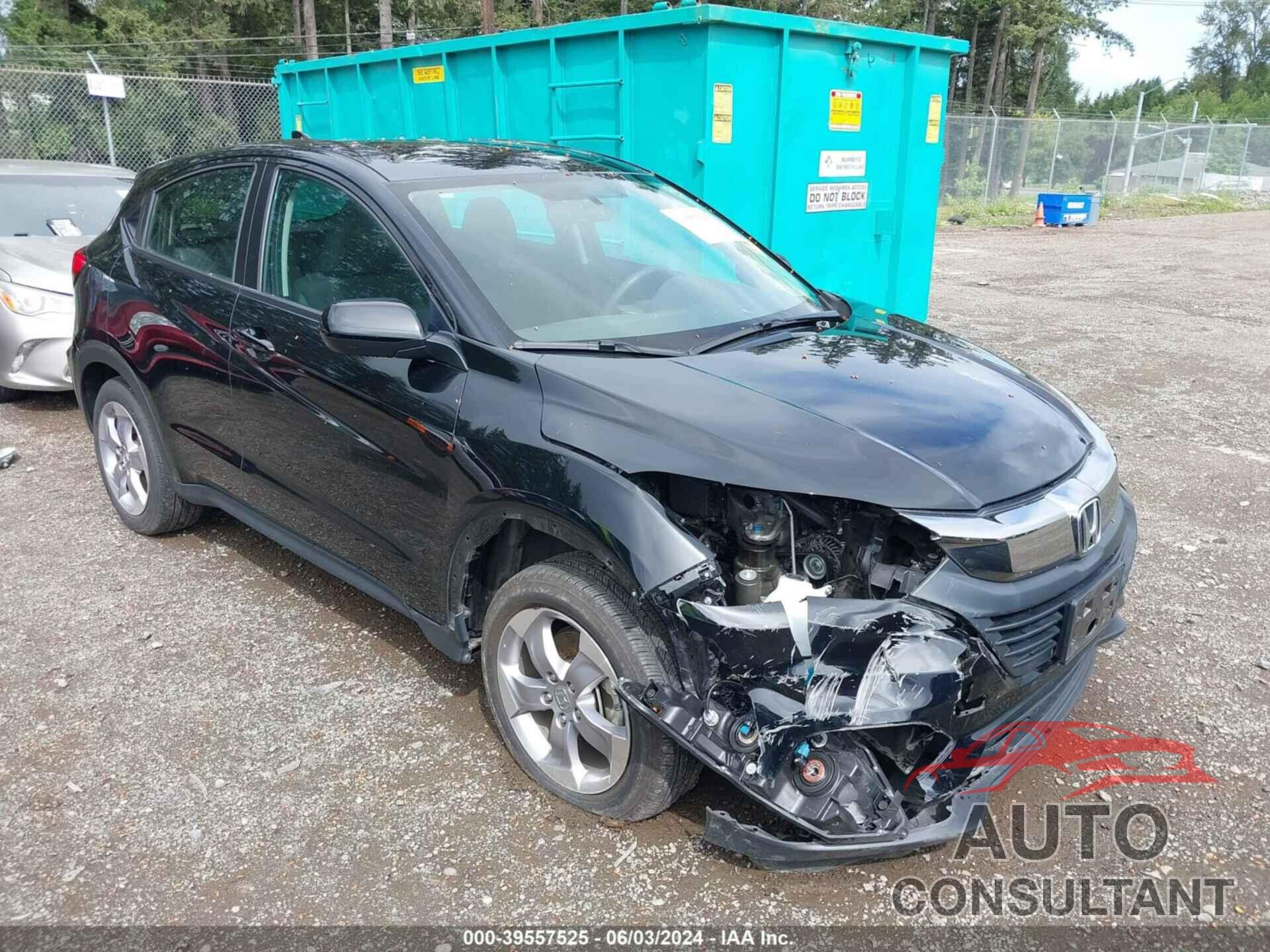 HONDA HR-V 2021 - 3CZRU6H39MM711822