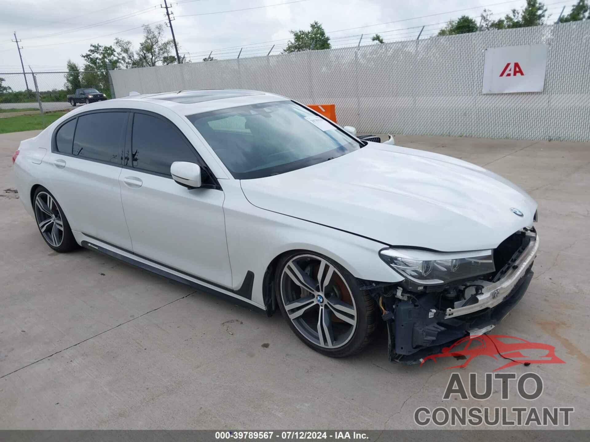 BMW 740I 2019 - WBA7E2C57KB217570