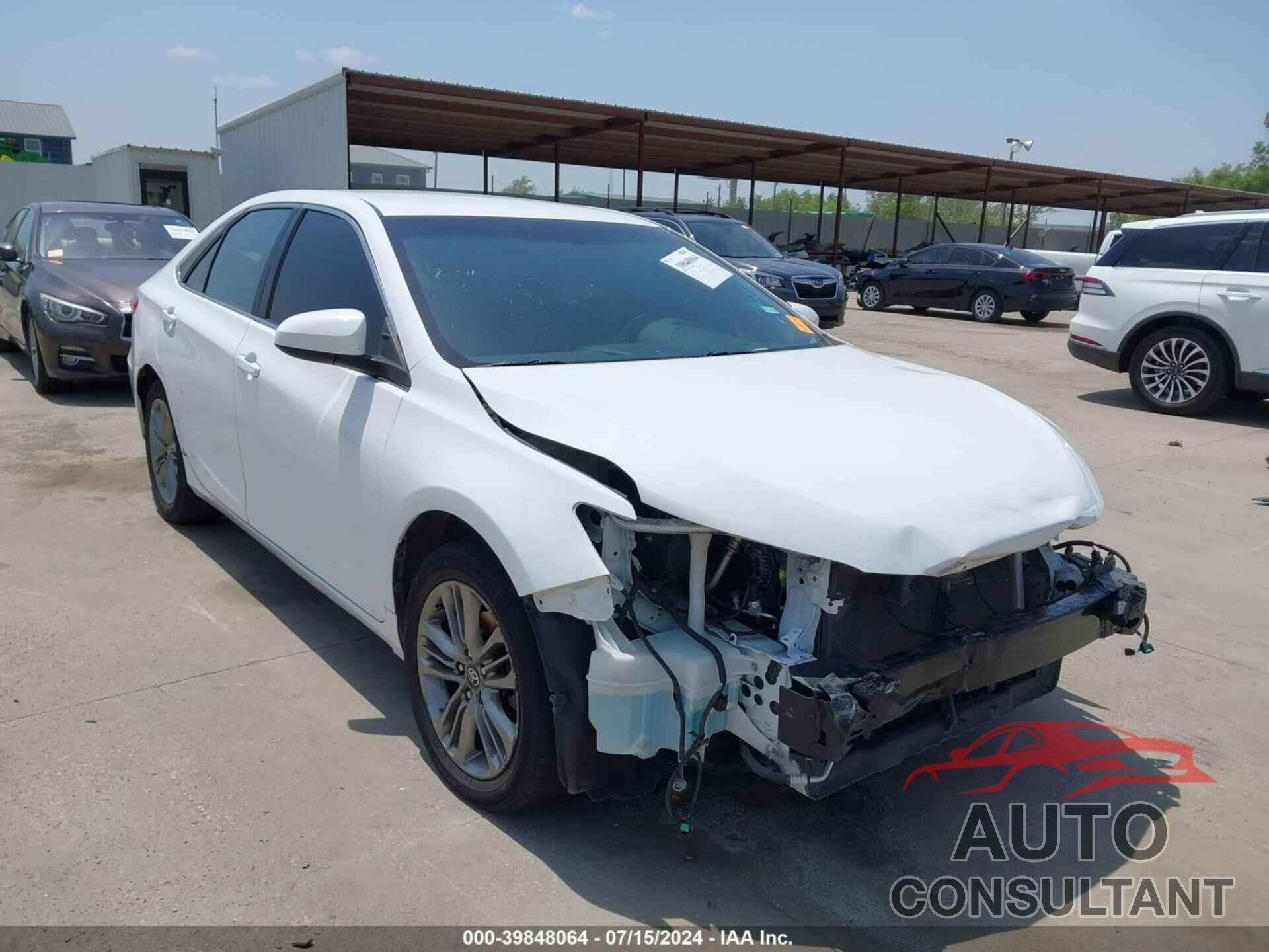 TOYOTA CAMRY 2017 - 4T1BF1FK1HU811747