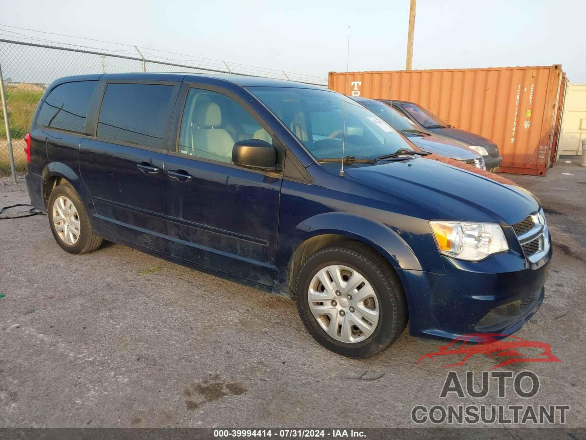 DODGE GRAND CARAVAN 2017 - 2C4RDGBG3HR641336