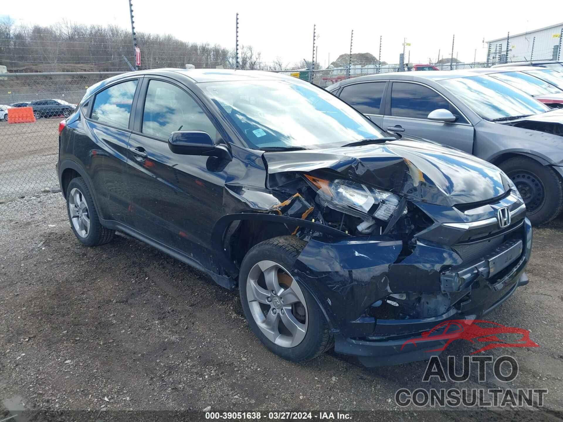 HONDA HR-V 2018 - 3CZRU6H34JG720700