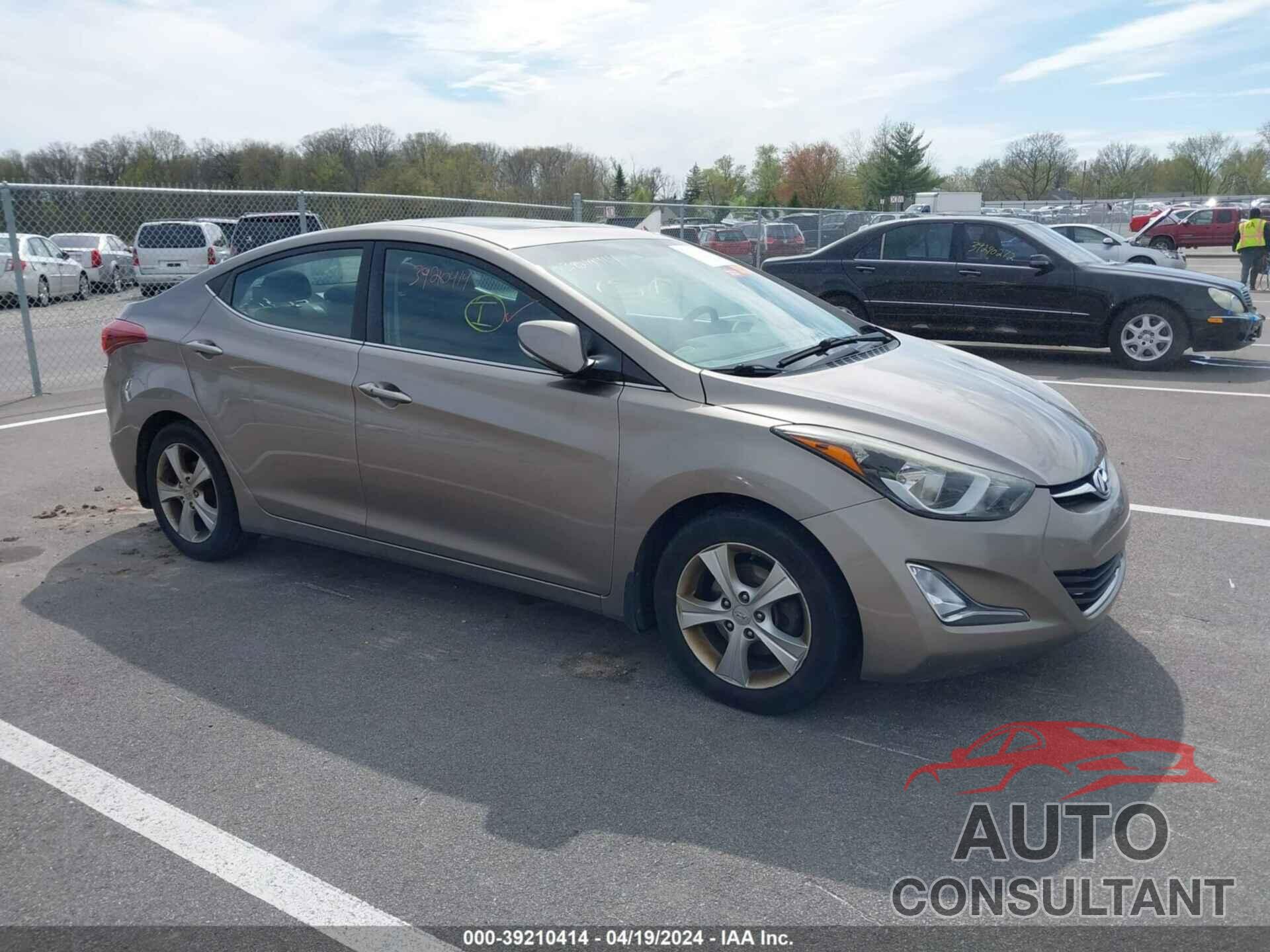 HYUNDAI ELANTRA 2016 - 5NPDH4AE6GH720346