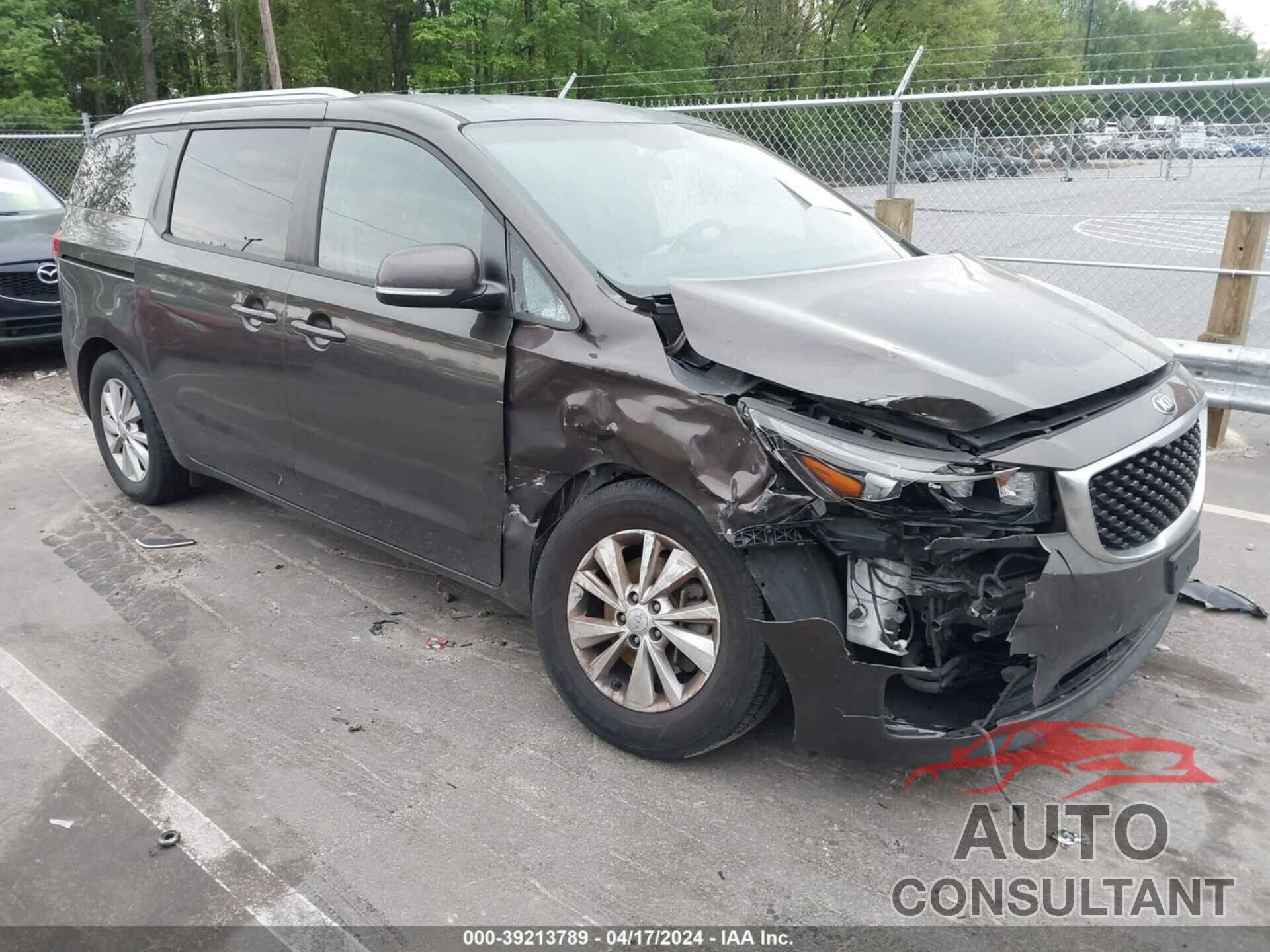 KIA SEDONA 2017 - KNDMB5C18H6314601