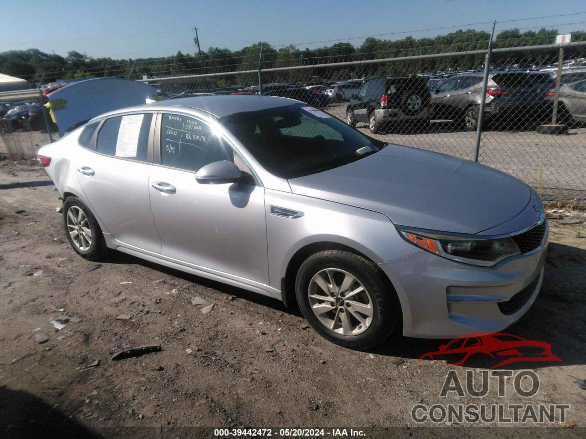 KIA OPTIMA 2017 - 5XXGT4L36HG122889