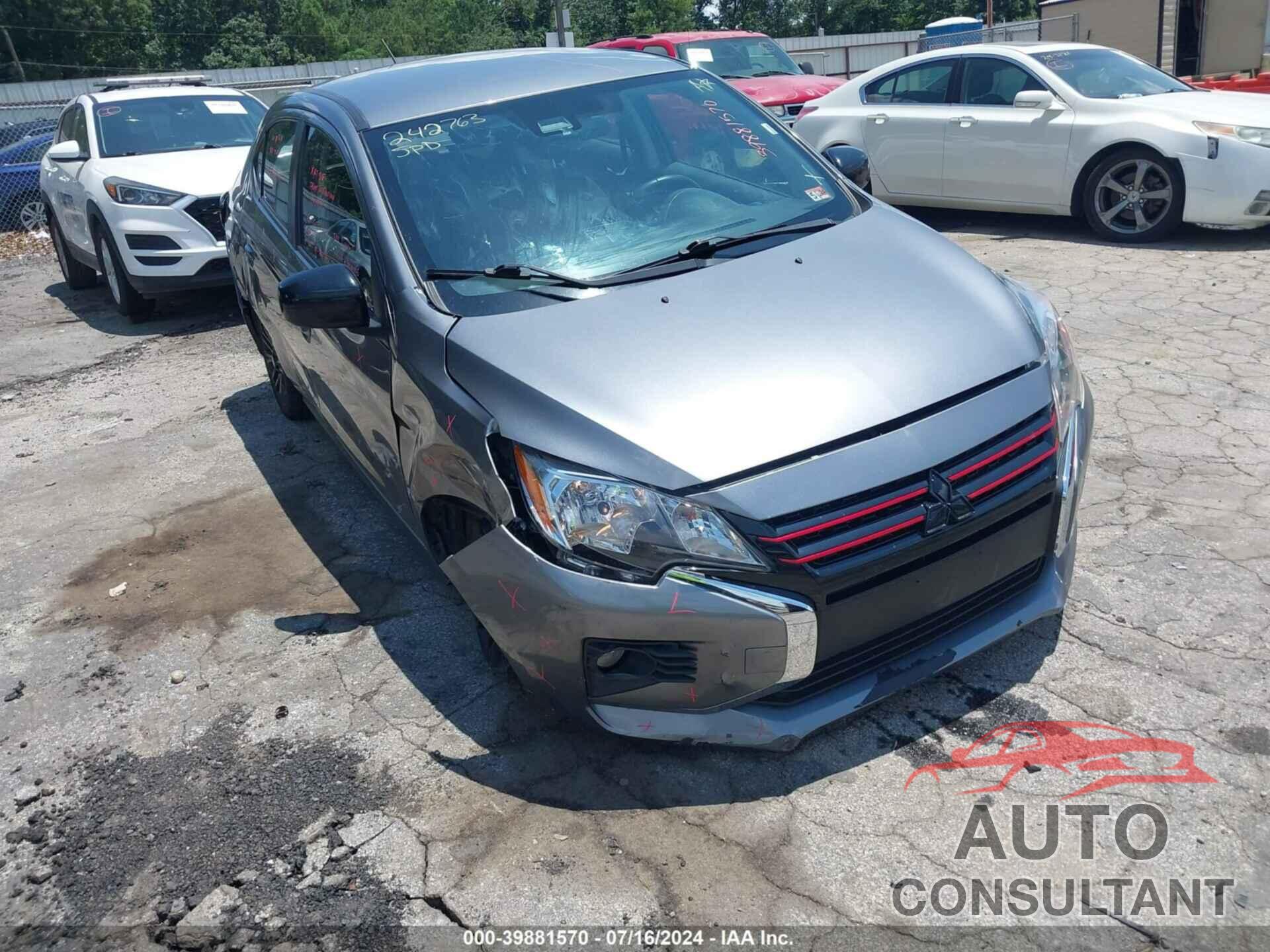 MITSUBISHI MIRAGE G4 2022 - ML32FUFJ5NHF04704