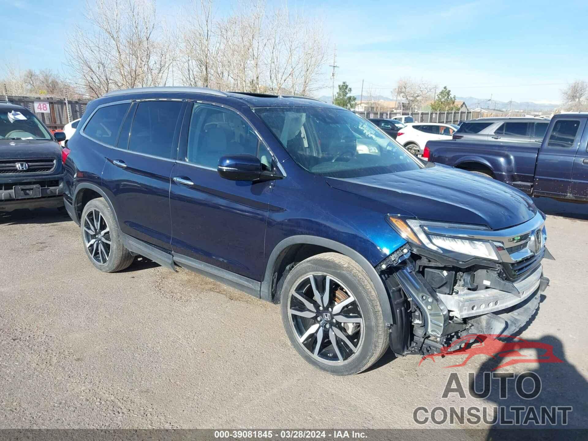 HONDA PILOT 2021 - 5FNYF6H0XMB014844