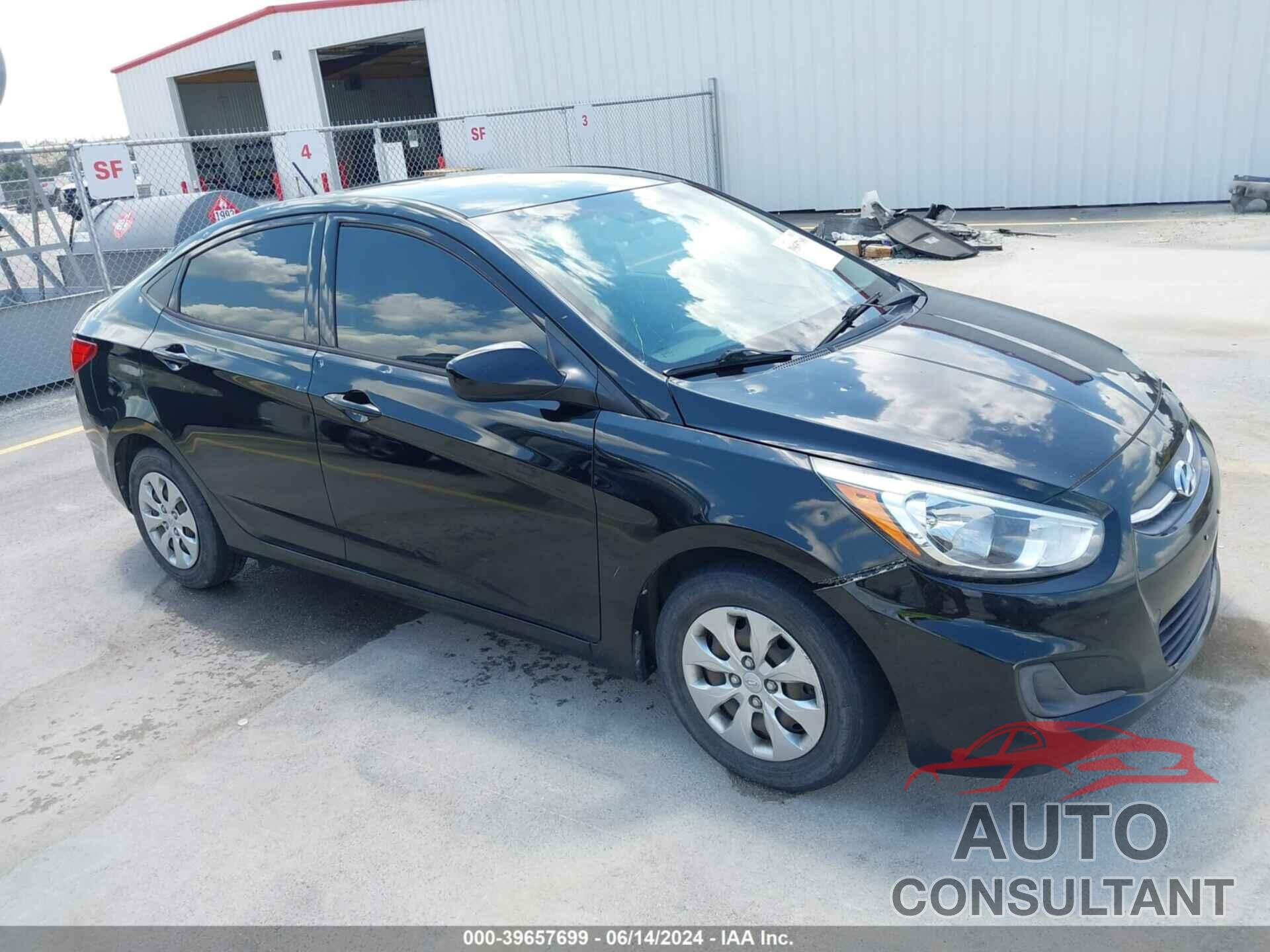 HYUNDAI ACCENT 2017 - KMHCT4AE9HU236216