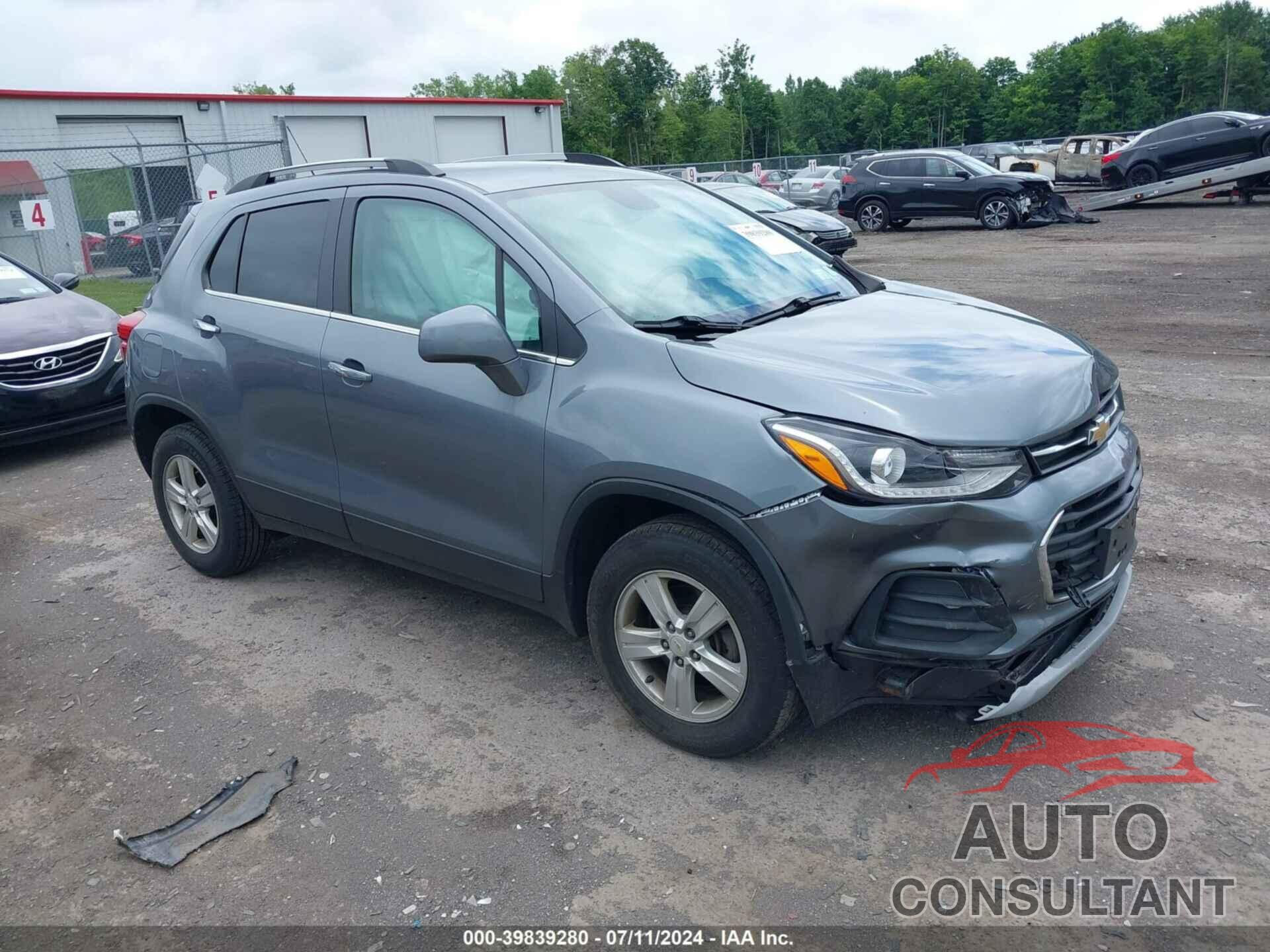 CHEVROLET TRAX 2019 - KL7CJPSB2KB879314