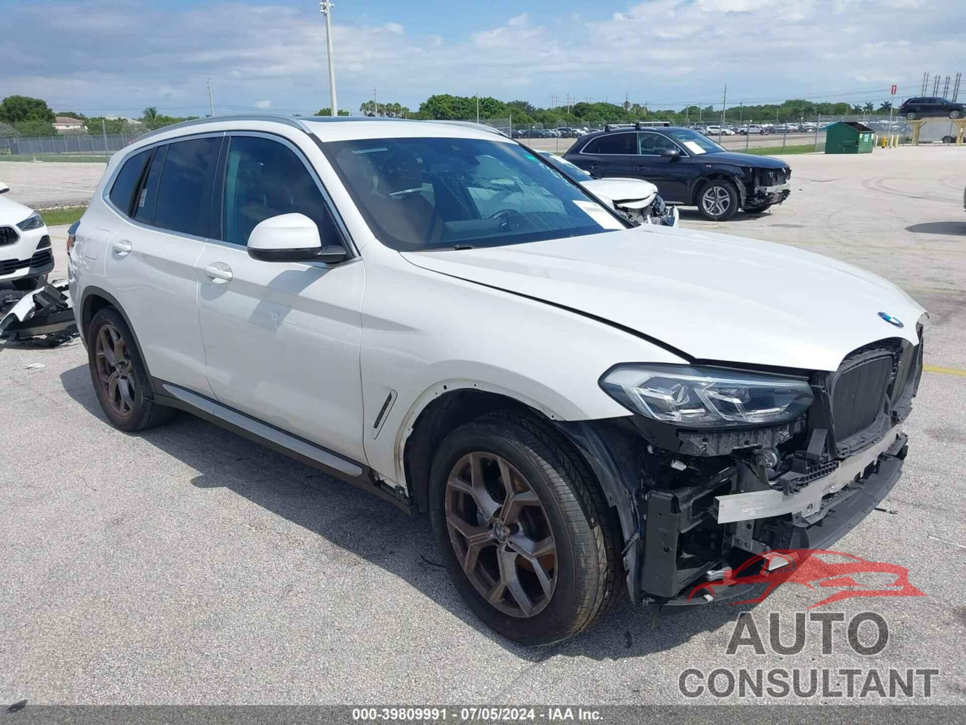 BMW X3 2022 - 5UX43DP00N9J50441