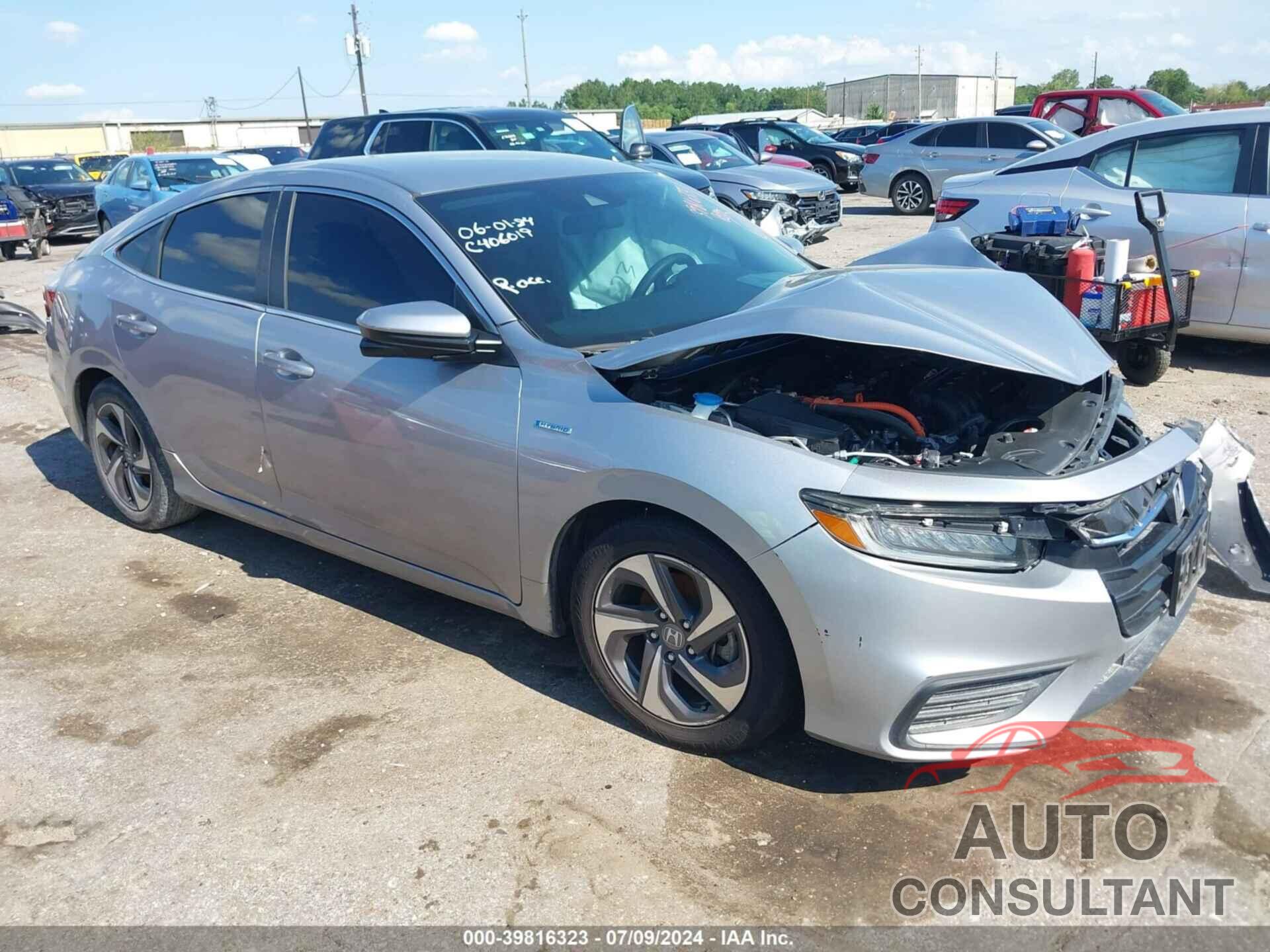 HONDA INSIGHT 2019 - 19XZE4F52KE005214