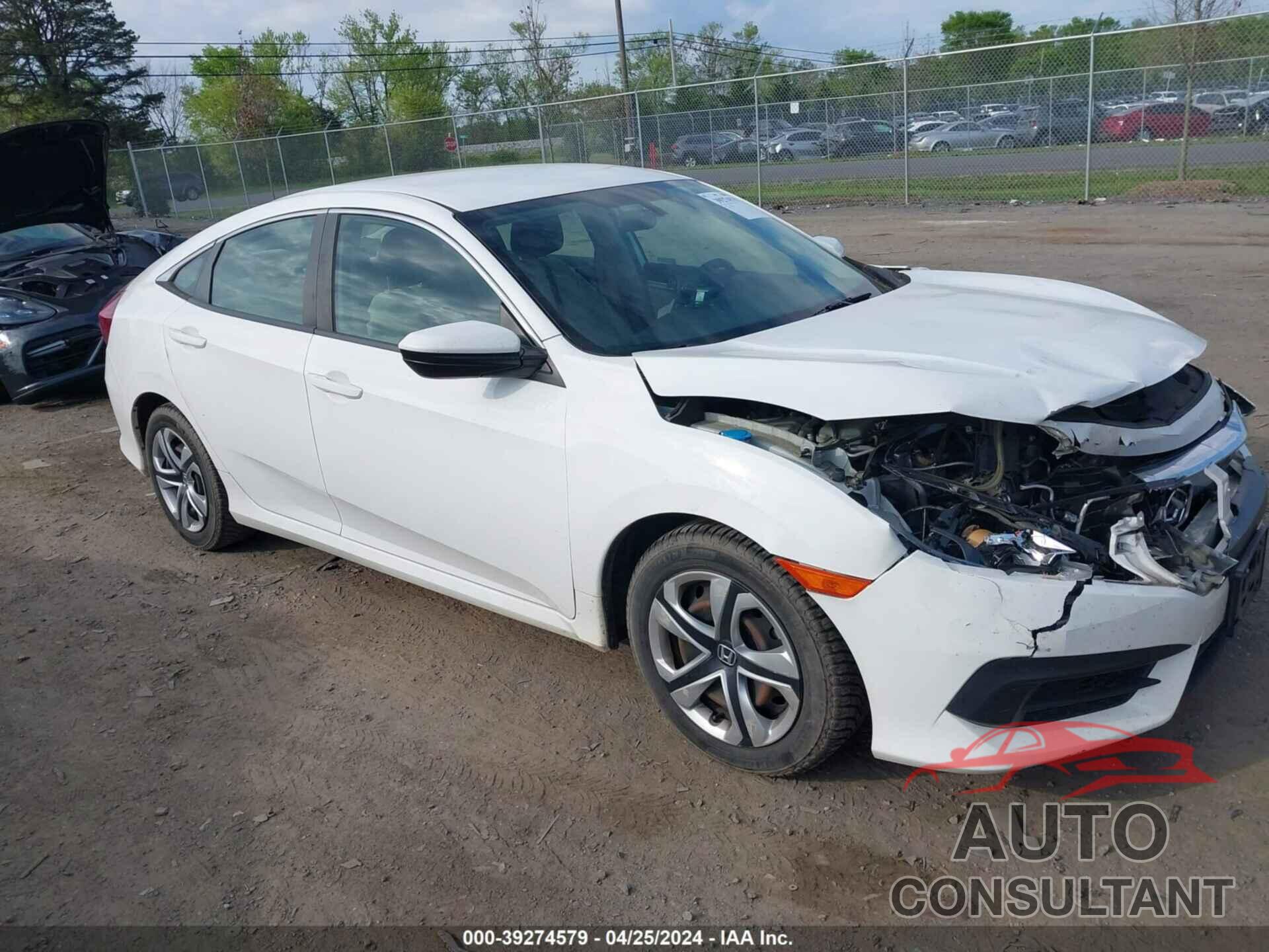 HONDA CIVIC 2018 - 2HGFC2F54JH603788