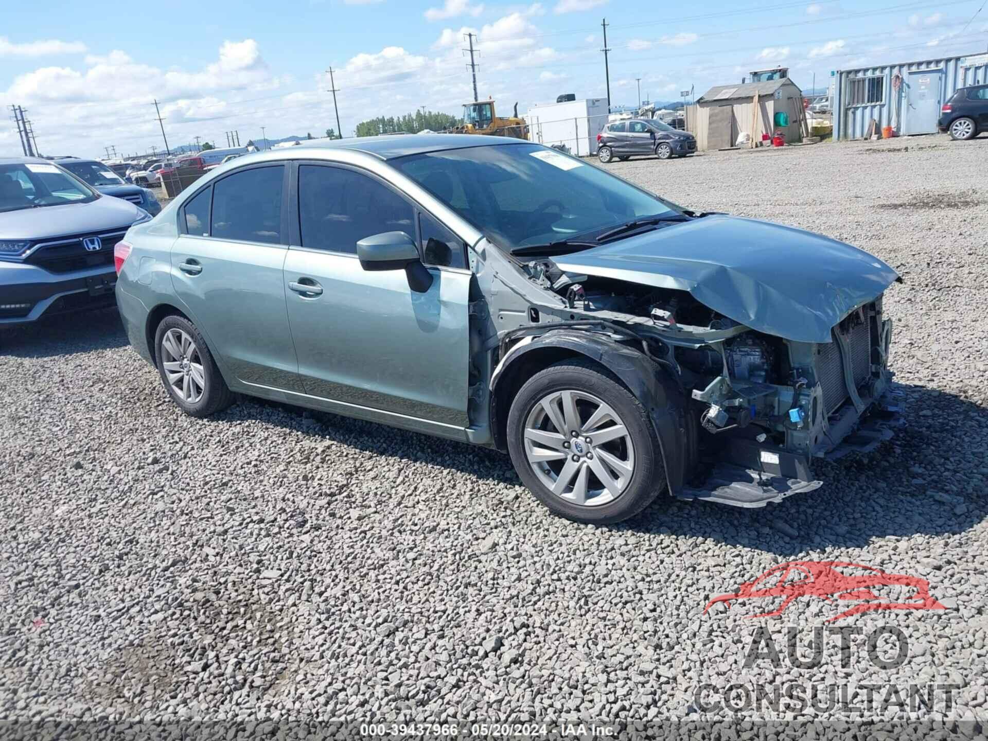 SUBARU IMPREZA 2016 - JF1GJAB65GH009362