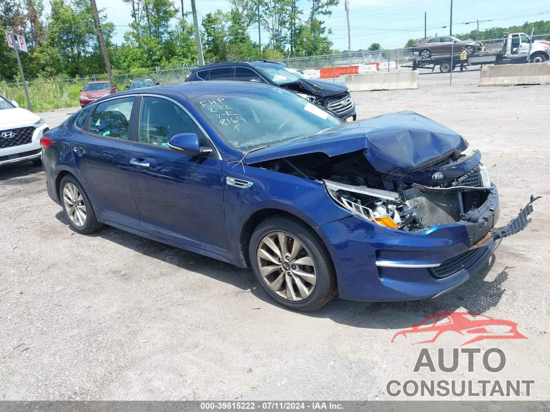 KIA OPTIMA 2016 - 5XXGT4L37GG008169