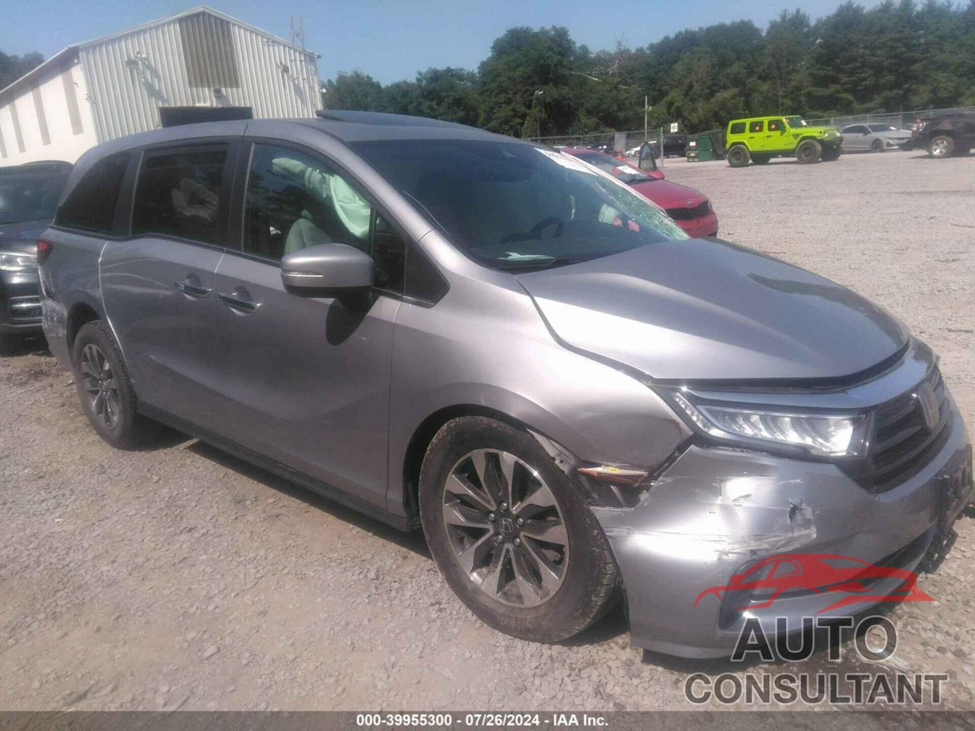 HONDA ODYSSEY 2022 - 5FNRL6H77NB028146