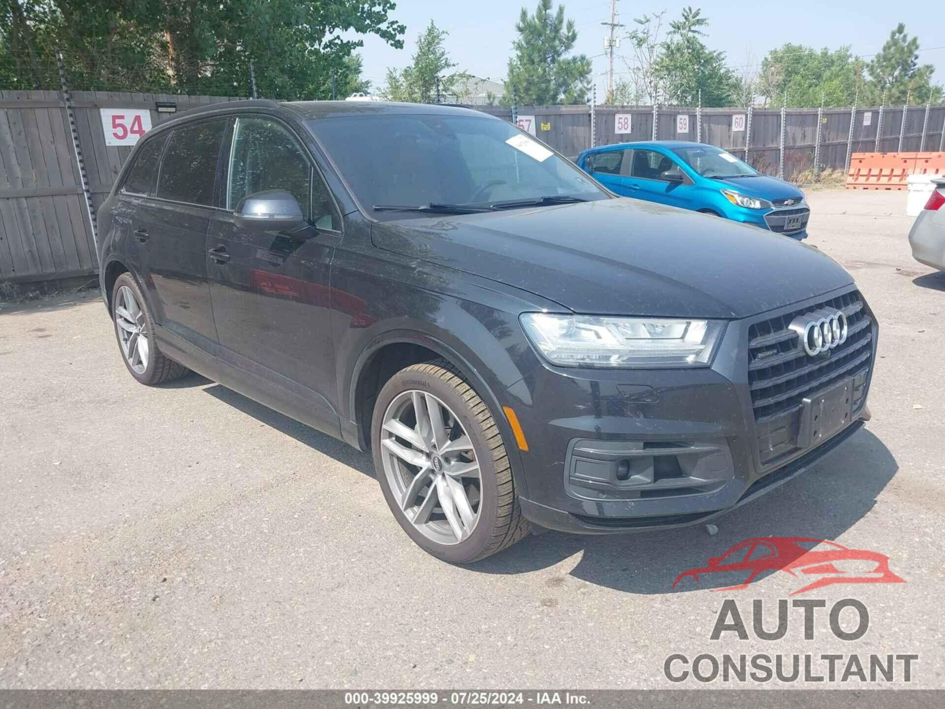 AUDI Q7 2017 - WA1VABF75HD045209