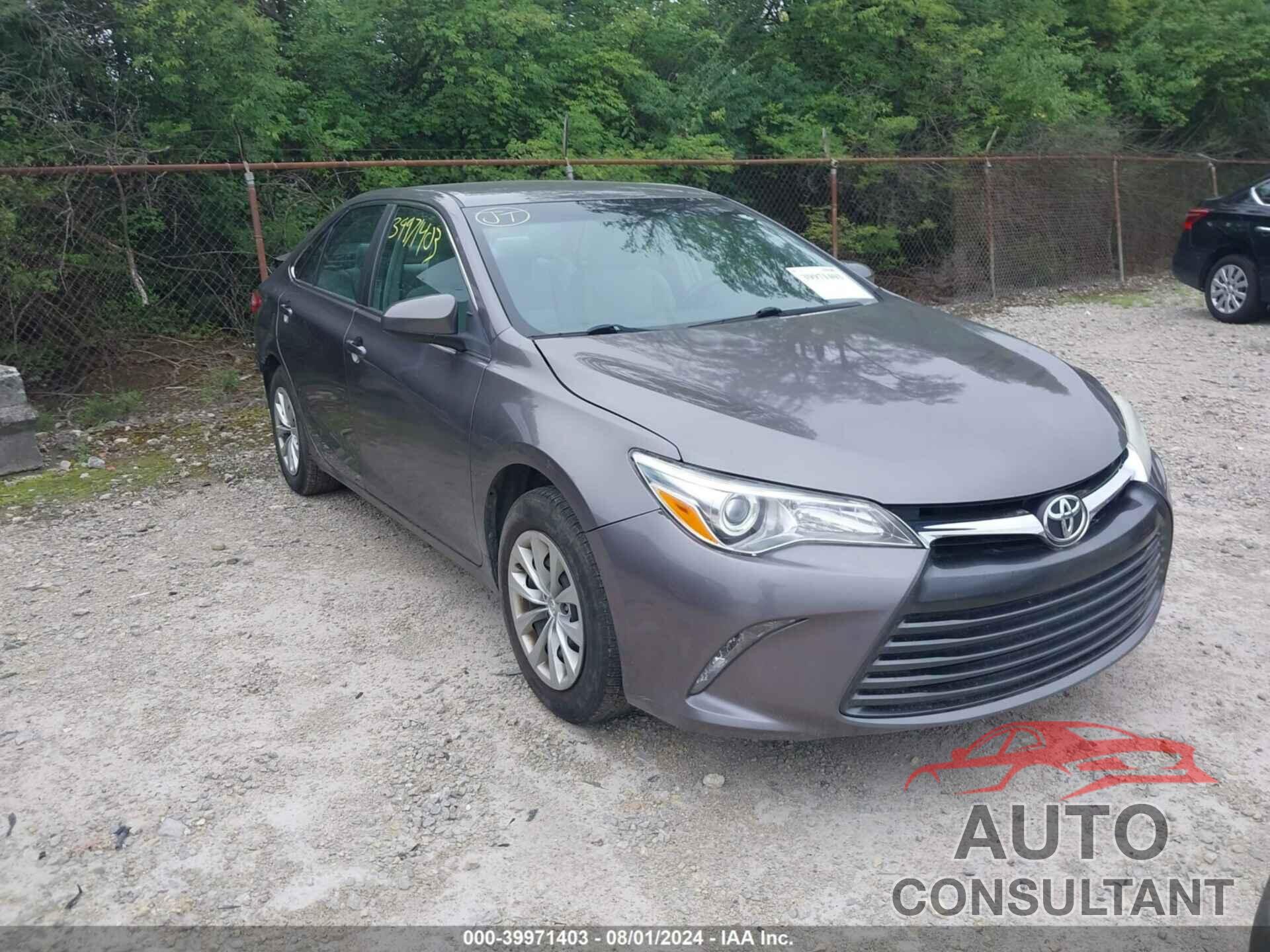 TOYOTA CAMRY 2016 - 4T1BF1FK9GU508651