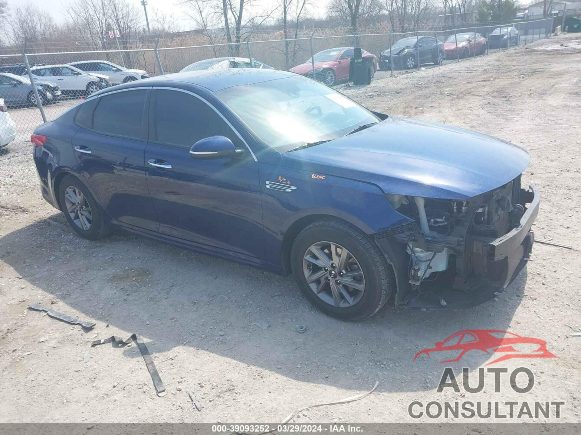 KIA OPTIMA 2019 - 5XXGT4L30KG351348