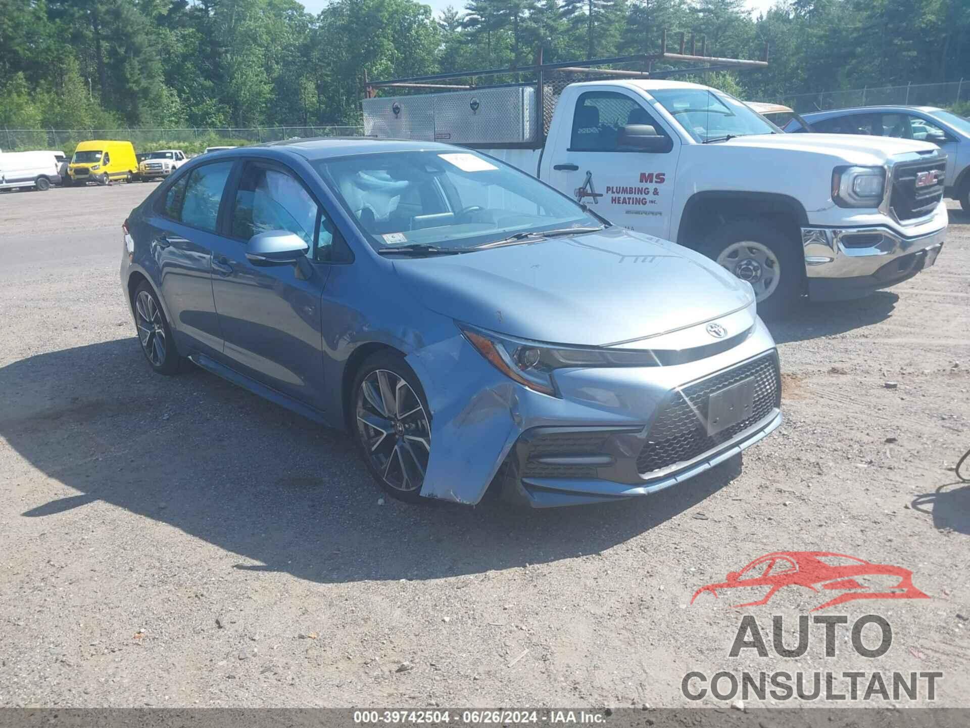 TOYOTA COROLLA 2021 - 5YFP4MCE7MP088266