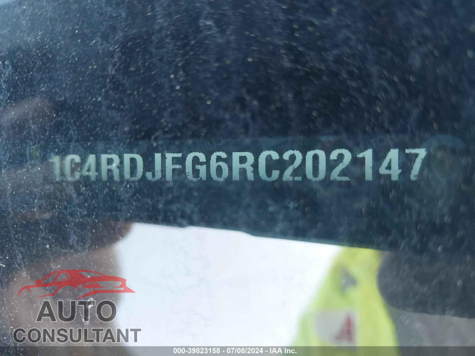 DODGE DURANGO 2024 - 1C4RDJFG6RC202147