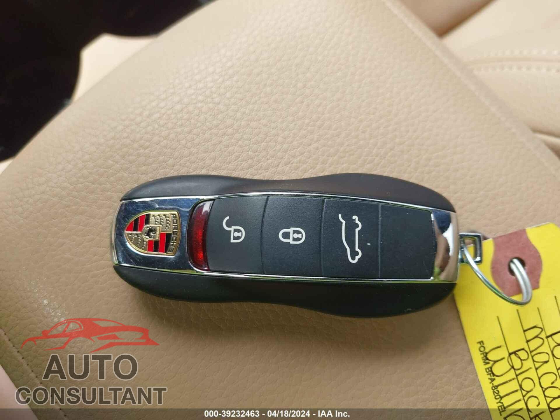 PORSCHE MACAN 2018 - WP1AA2A59JLB06131
