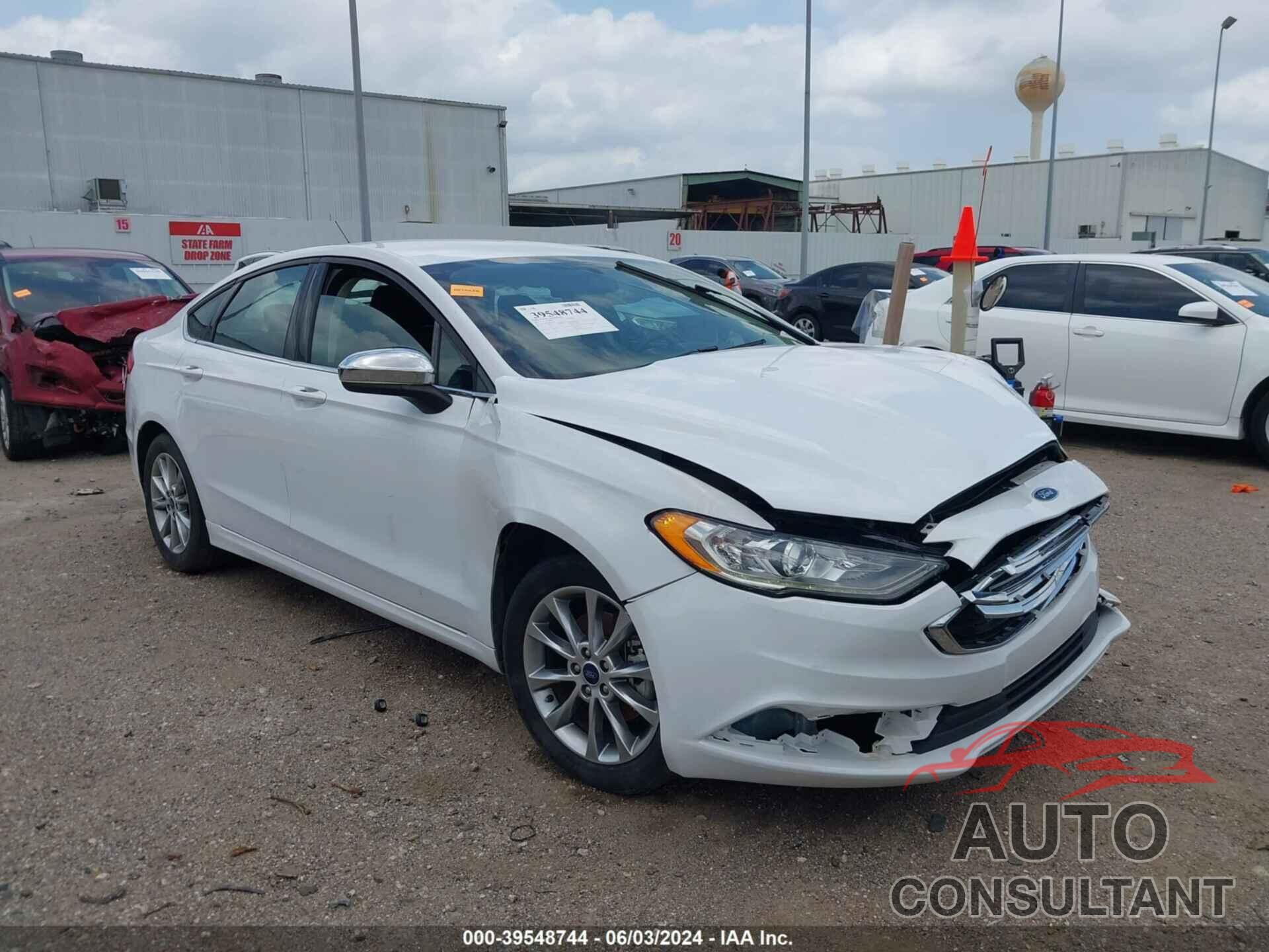 FORD FUSION 2017 - 3FA6P0H71HR359043