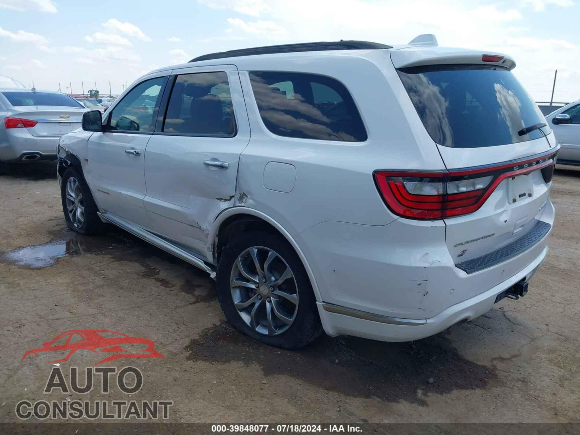DODGE DURANGO 2018 - 1C4SDJET3JC398004