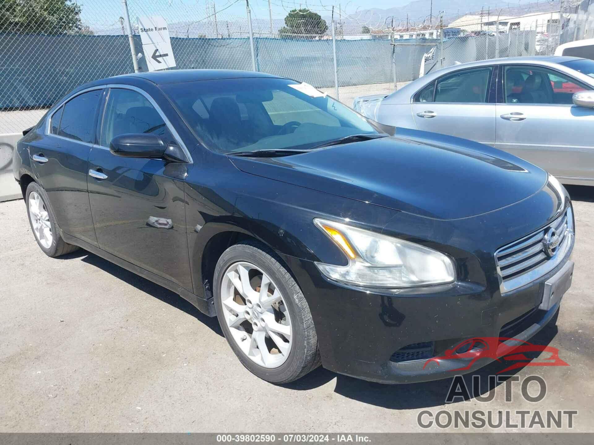 NISSAN MAXIMA 2013 - 1N4AA5AP8DC811226