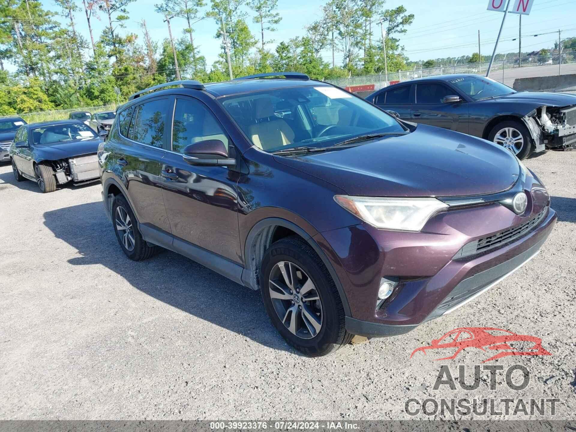 TOYOTA RAV4 2018 - 2T3WFREV8JW494431