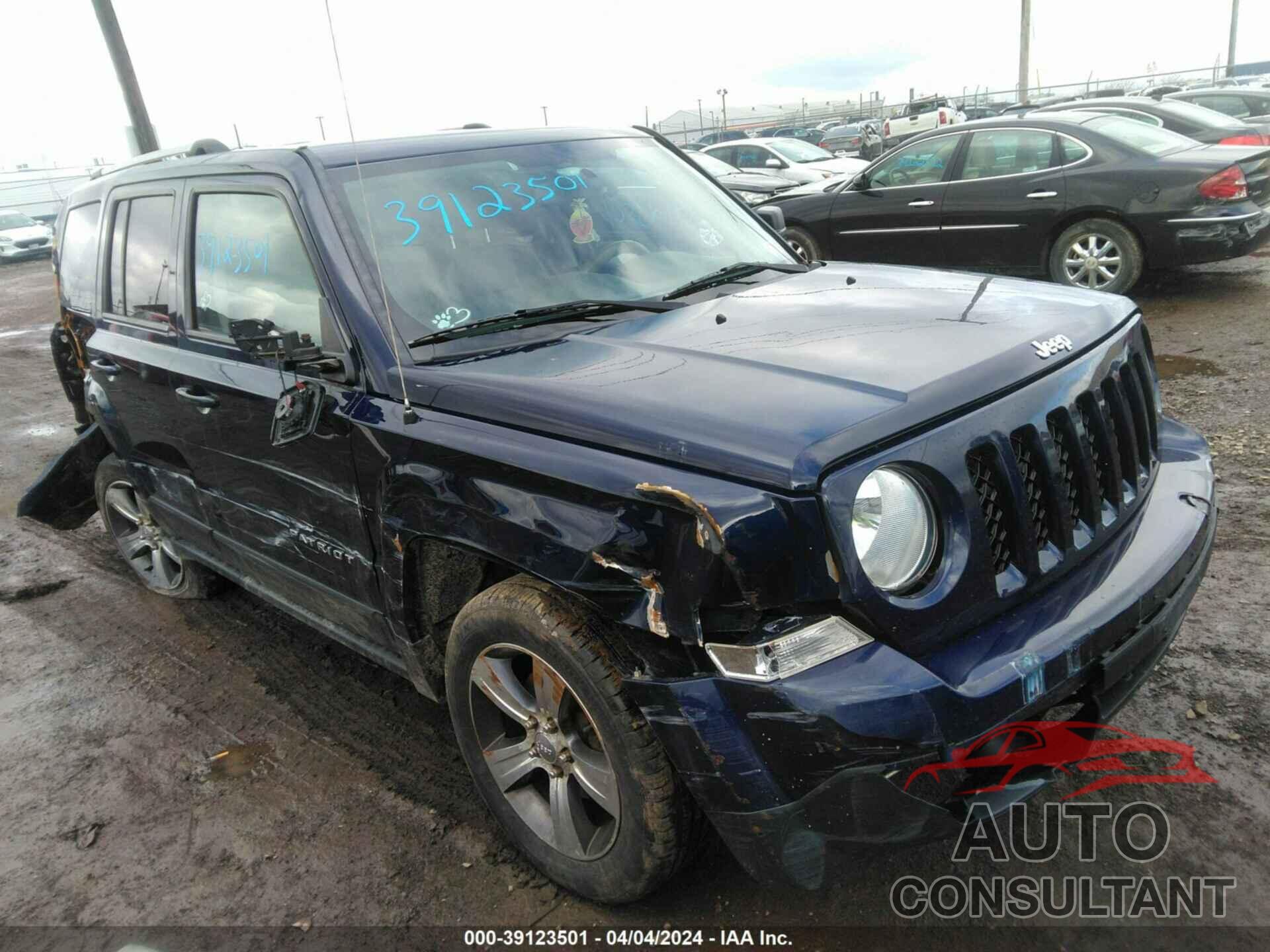 JEEP PATRIOT 2016 - 1C4NJRAB0GD608935