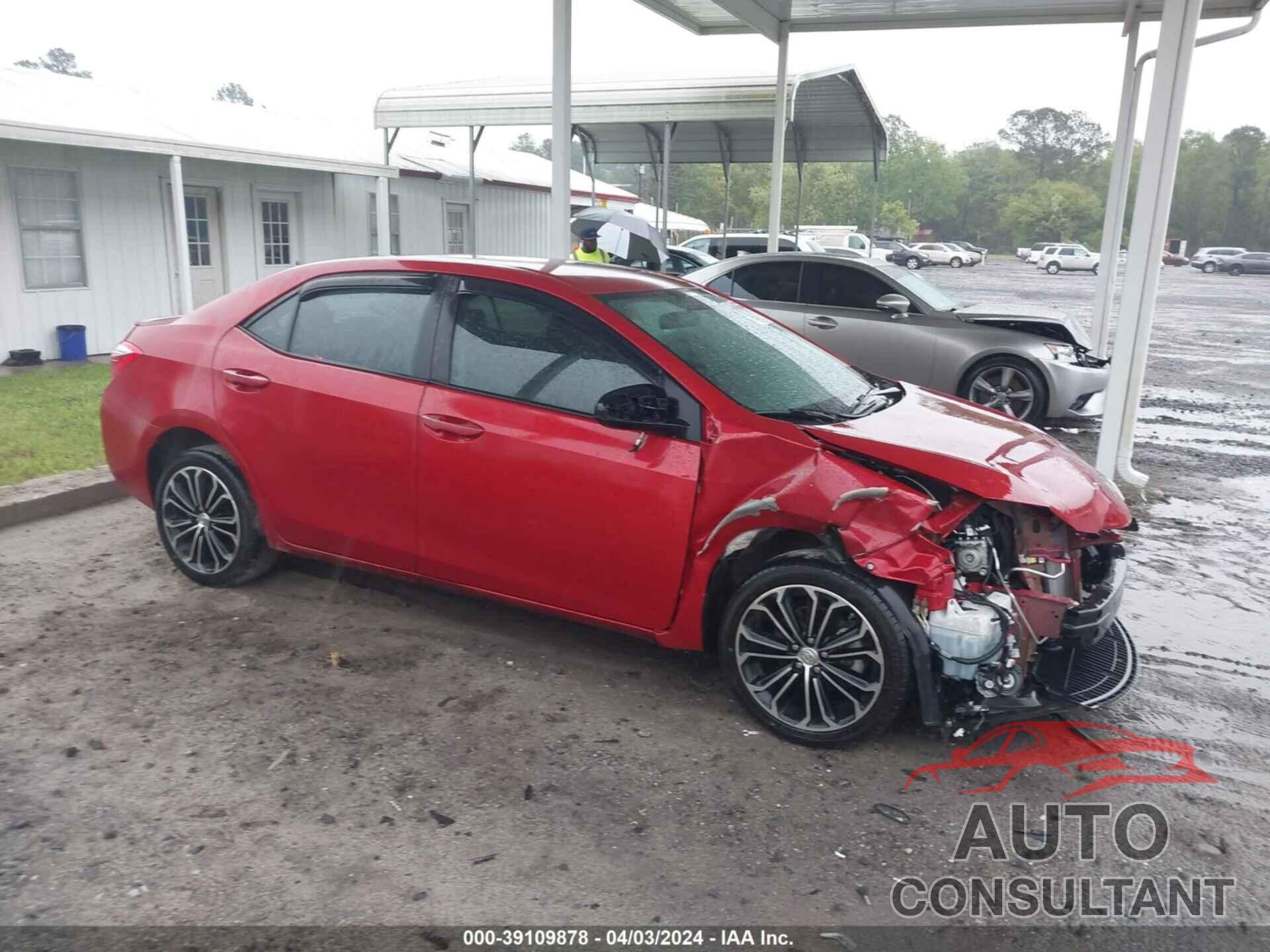 TOYOTA COROLLA 2016 - 5YFBURHE2GP487106
