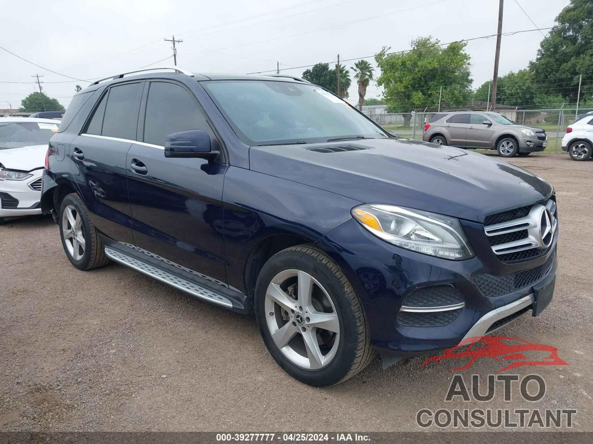 MERCEDES-BENZ GLE 2018 - 4JGDA5JBXJB132695