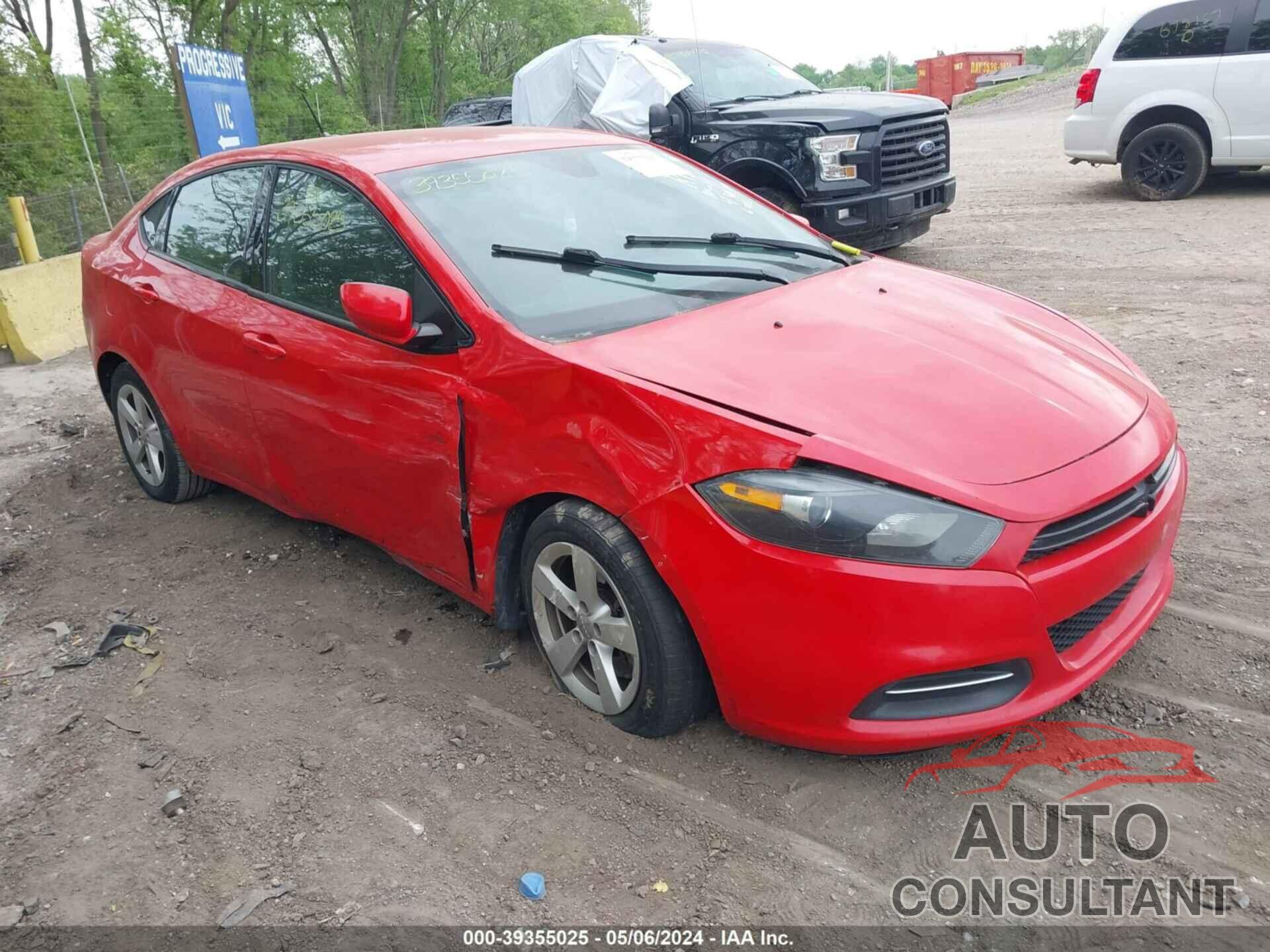 DODGE DART 2016 - 1C3CDFBB8GD736386