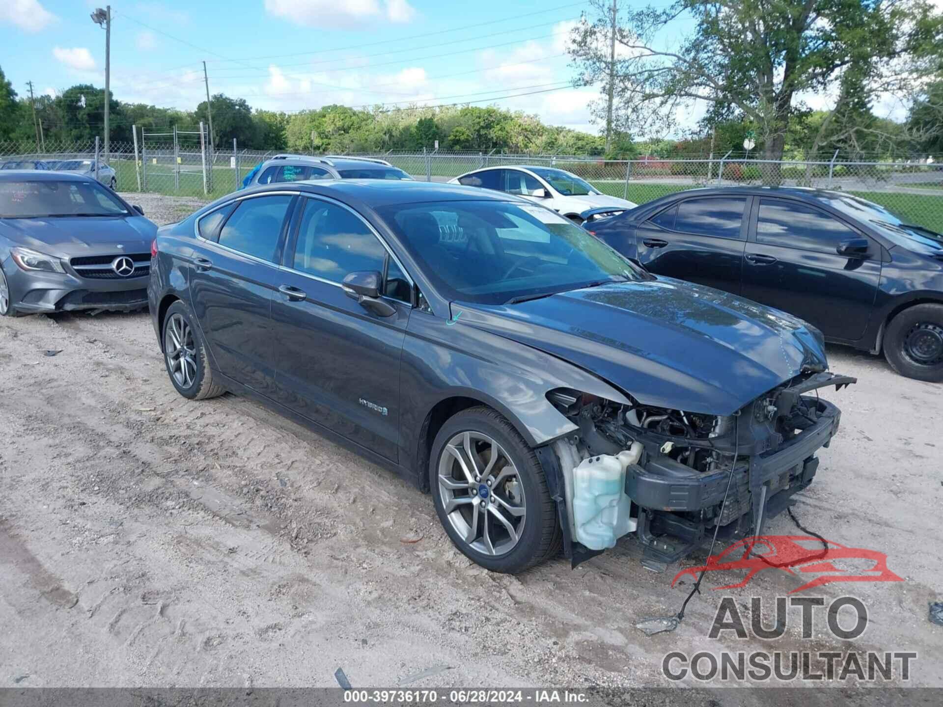 FORD FUSION HYBRID 2019 - 3FA6P0RU9KR138902