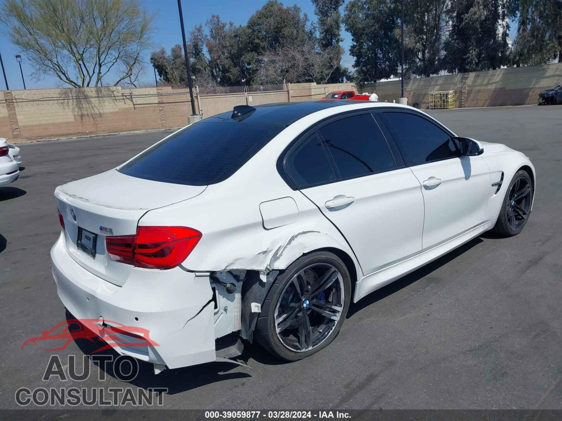 BMW M3 2017 - WBS8M9C33H5G86157