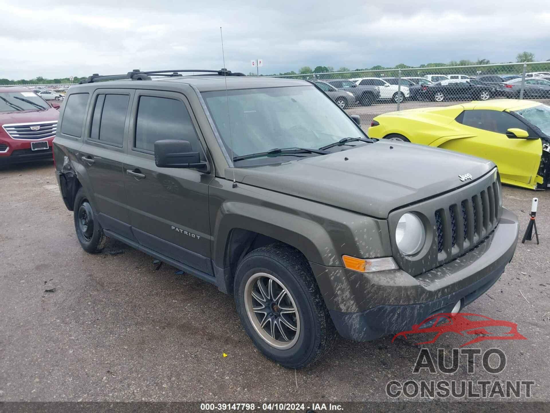 JEEP PATRIOT 2016 - 1C4NJPBB8GD569644