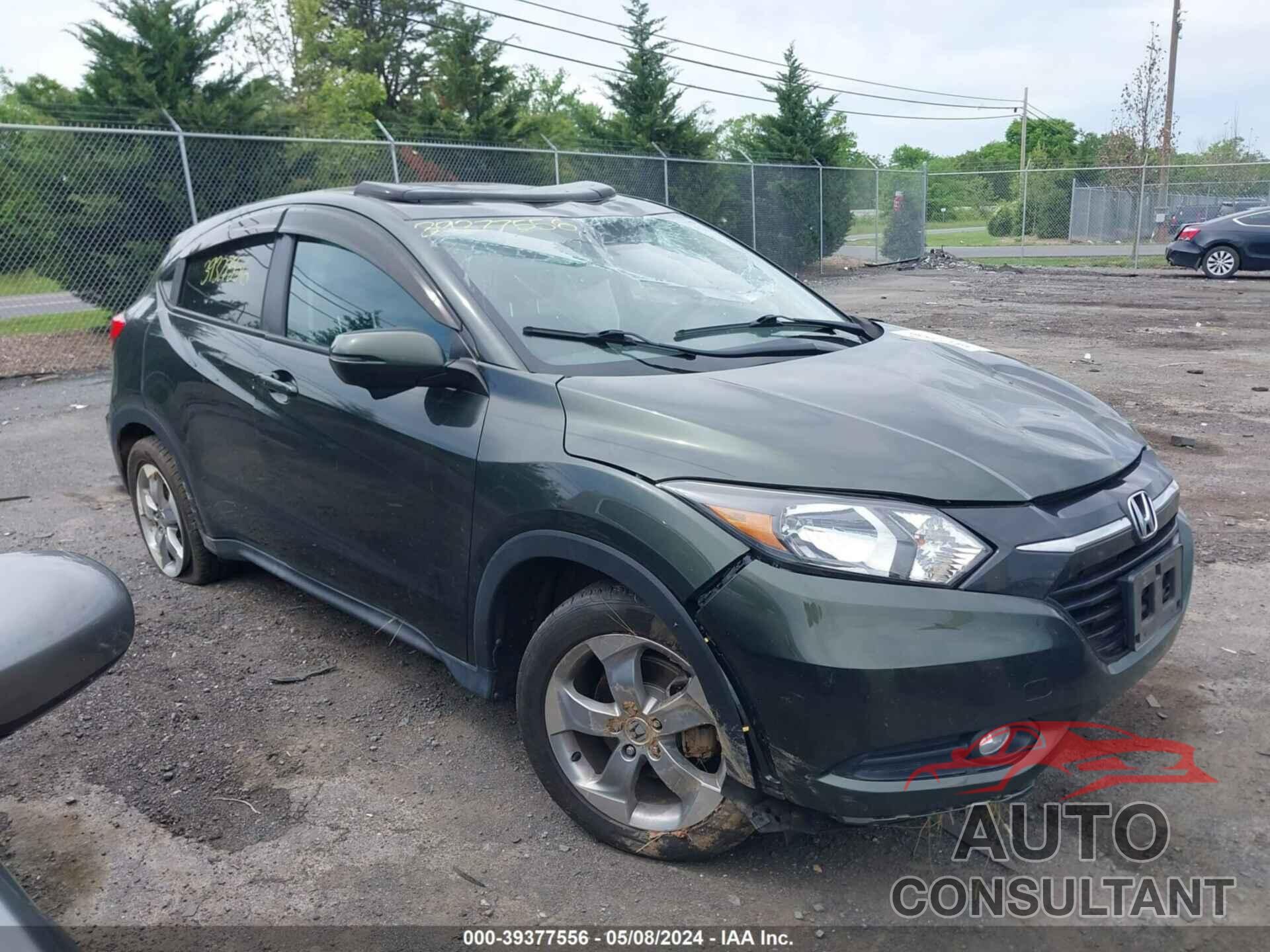 HONDA HR-V 2016 - 3CZRU5H52GM756391