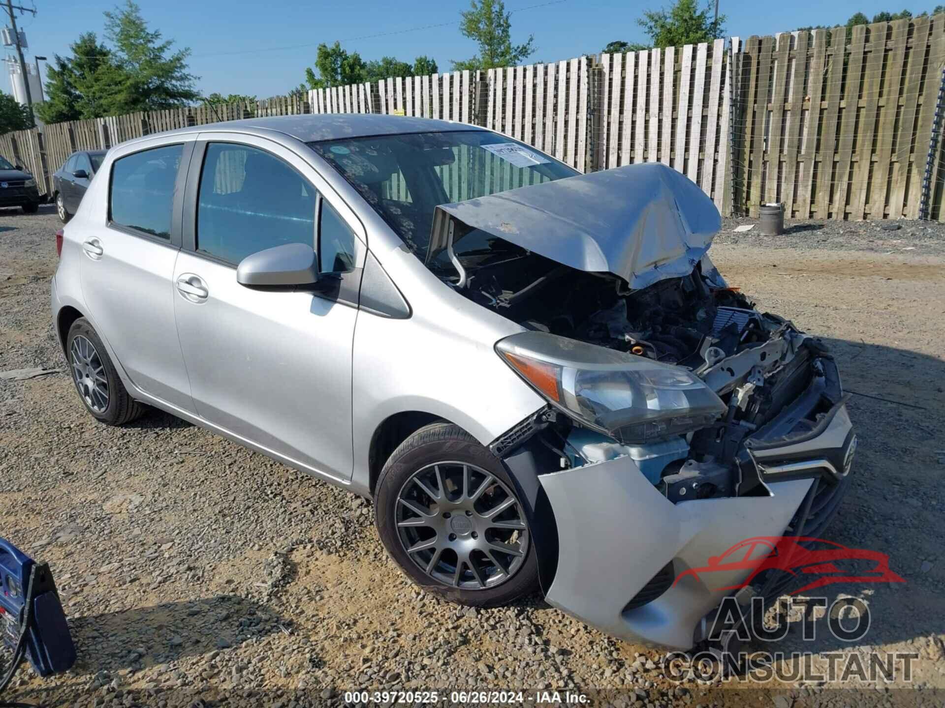TOYOTA YARIS 2016 - VNKKTUD34GA059026